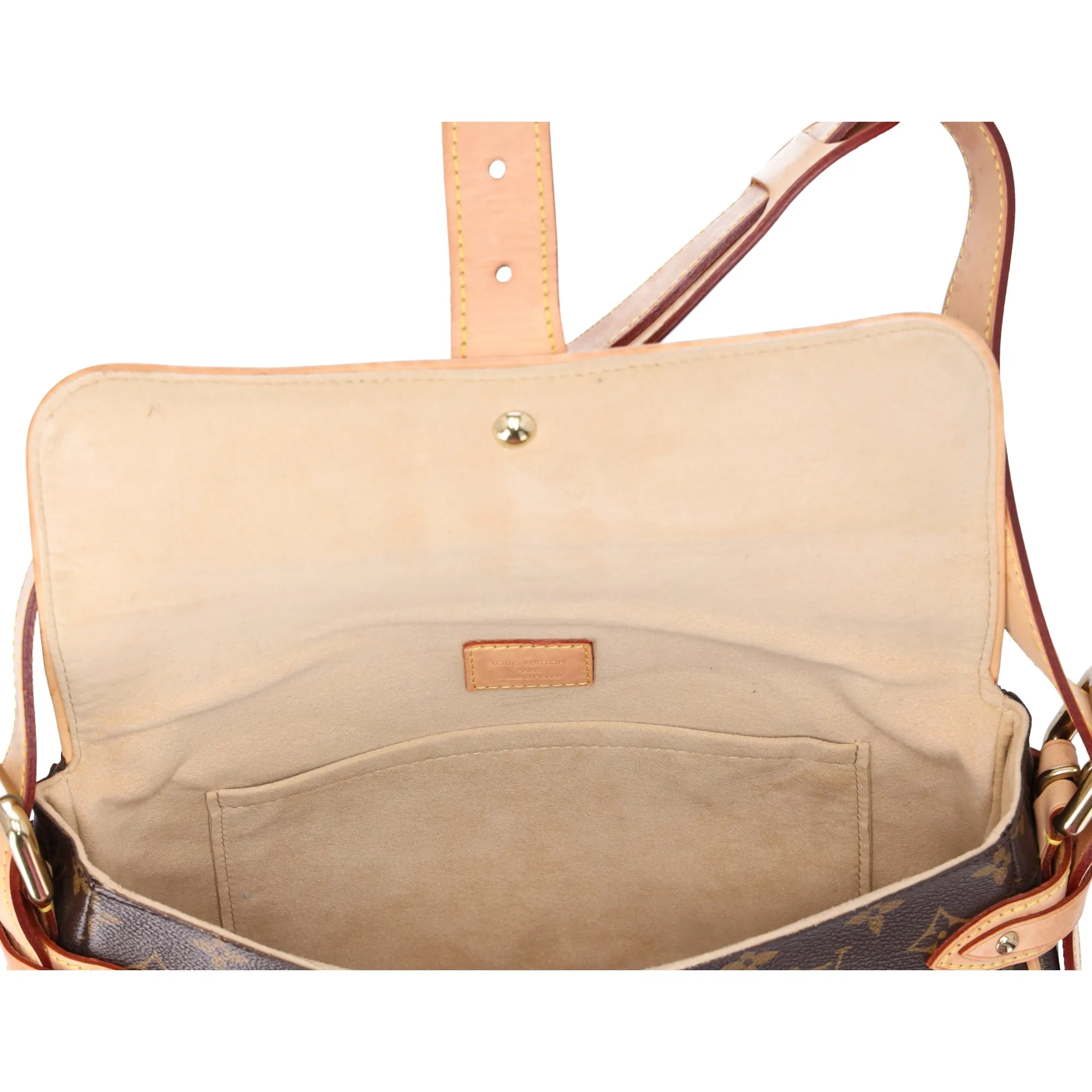 Louis Vuitton Hudson PM Monogram Shoulder Bag M40027 Canvas sold by Gaby's Bags product image thumbnail 5