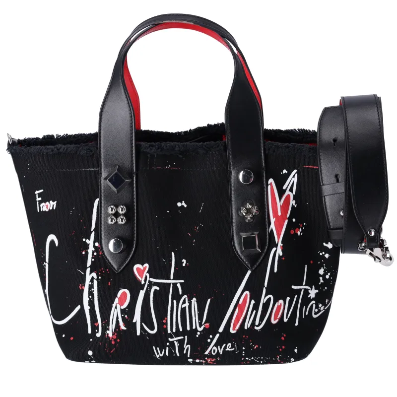 Christian Louboutin Frangibus Small Tote Bag Black sold by Gaby's Bags
