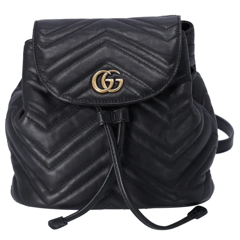 GUCCI GG Marmont Quilted Leather Mini Backpack 528129 sold by Gaby's Bags