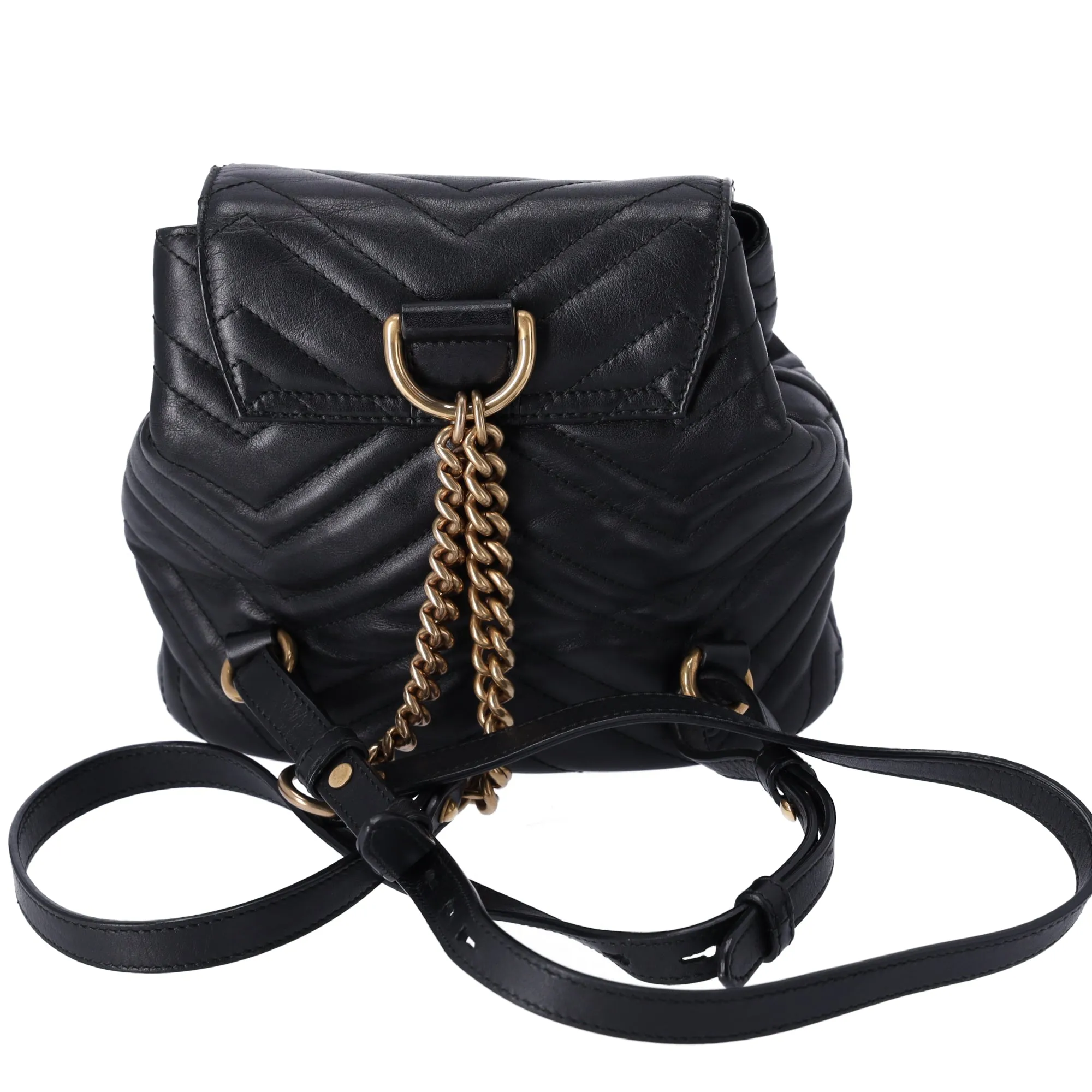 GUCCI GG Marmont Quilted Leather Mini Backpack 528129 sold by Gaby's Bags product image thumbnail 3