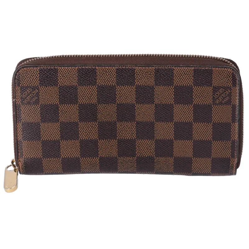 Louis Vuitton Zippy Wallet Damier Ebene N41661 Canvas sold by Gaby's Bags