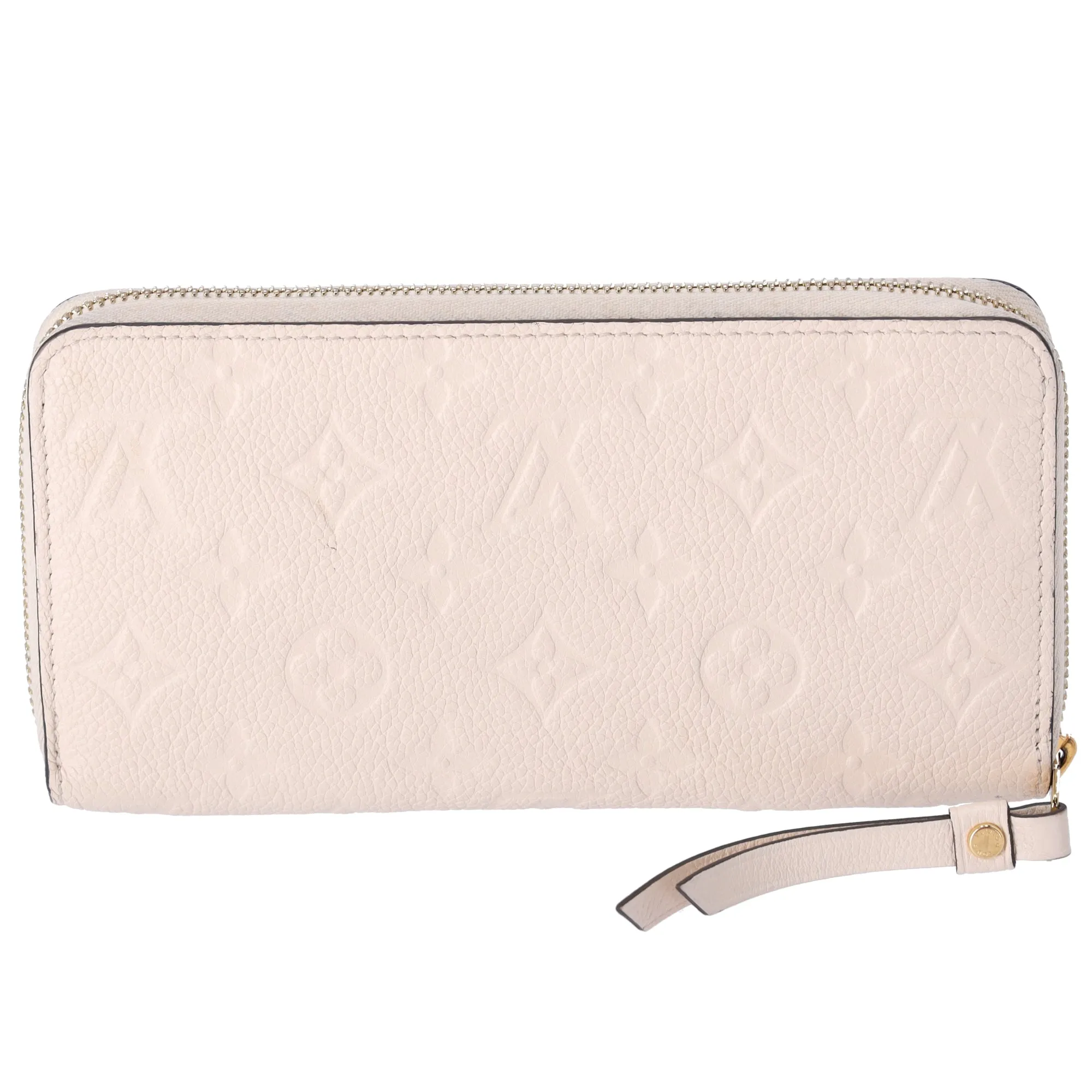 Louis Vuitton Zippy Wallet Monogram Empreinte Long Wallet M82212 Creme sold by Gaby's Bags product image thumbnail 2