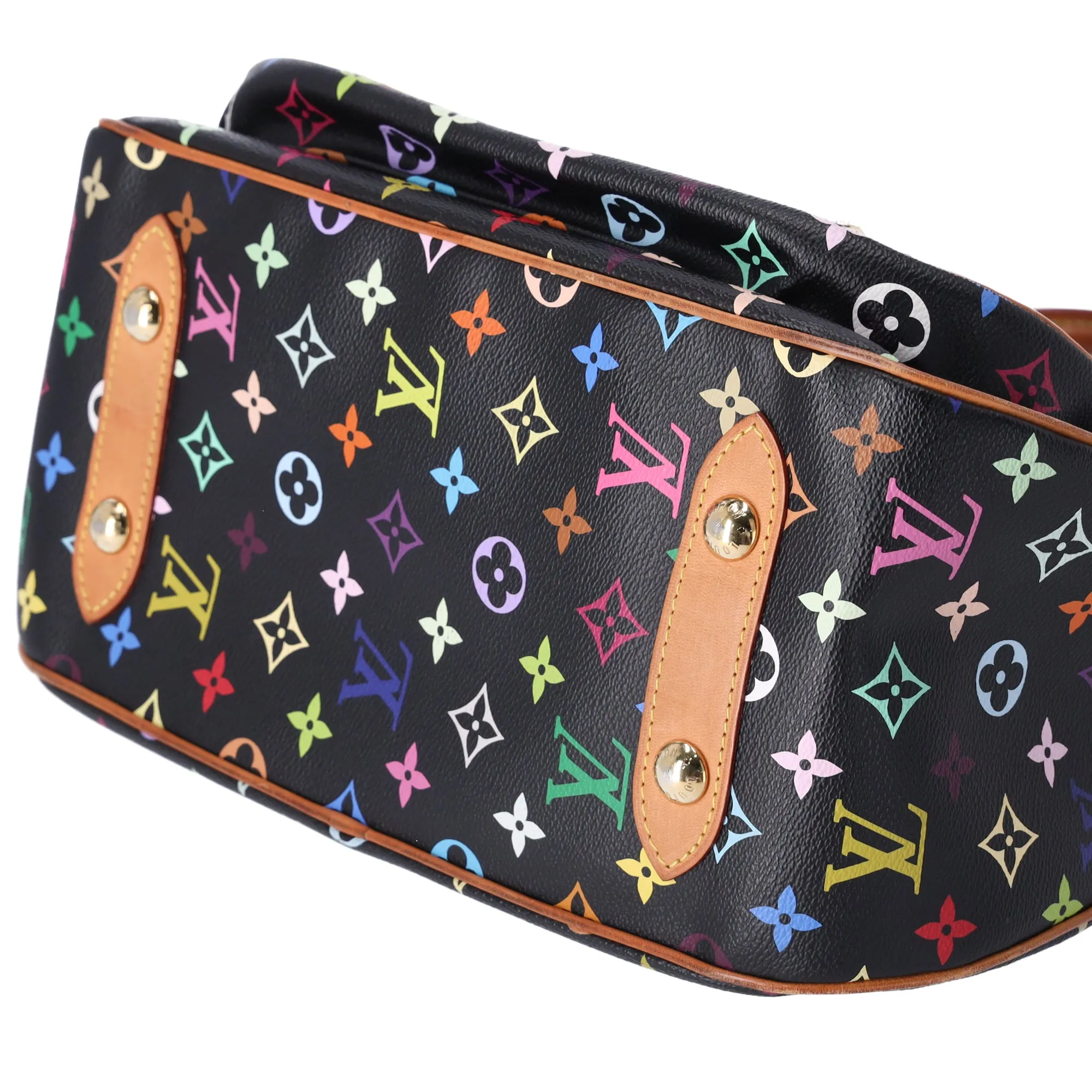 Louis Vuitton x Murakami Rita Shoulder Bag Multicolor Monogram M40126 Black sold by Gaby's Bags product image thumbnail 4