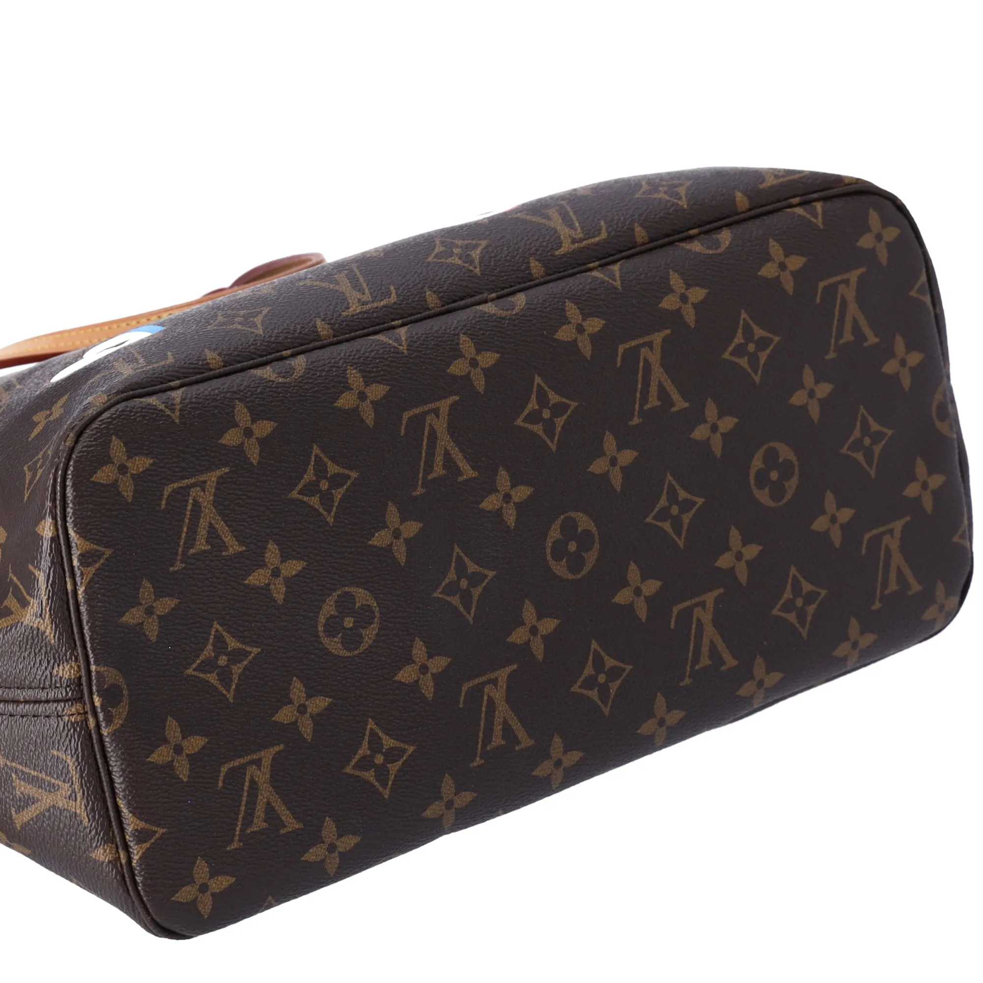 Louis Vuitton Neverfull MM Lovelock Love Lock Tote Bag M44364 Canvas sold by Gaby's Bags product image thumbnail 4