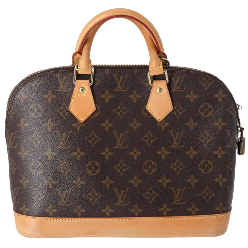 Louis Vuitton Alma Monogram Handbag M51130 Canvas sold by Gaby's Bags