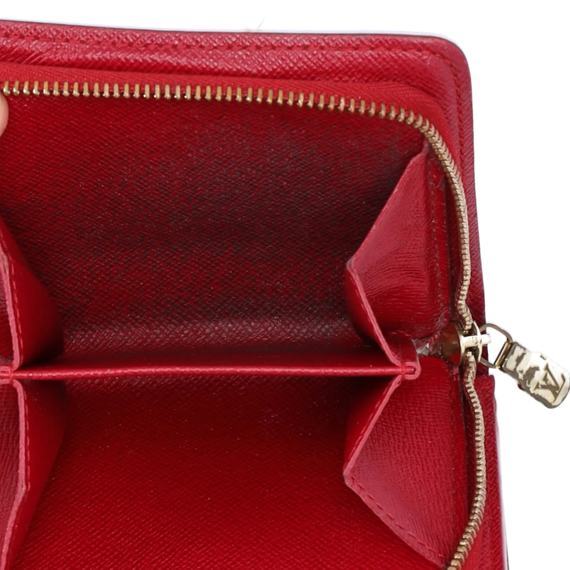 Louis Vuitton Compact Zip Bifold Wallet M95005 Monogram Cherry Canvas sold by Gaby's Bags product image thumbnail 4