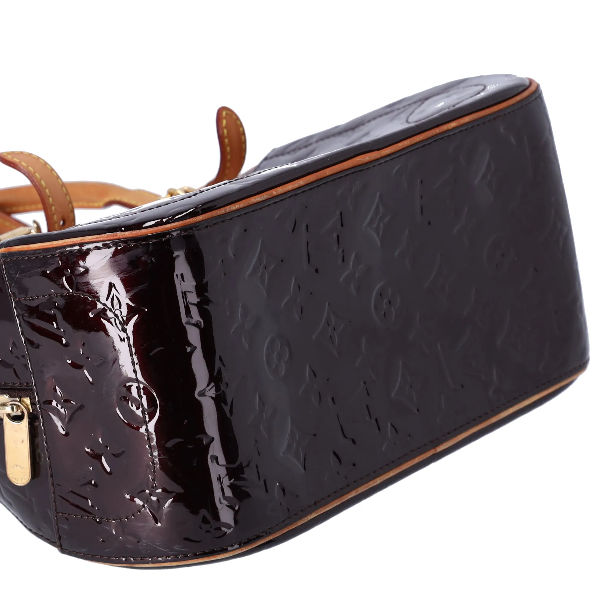 Louis Vuitton Summit Drive Monogram Vernis Handbag M93516 Amarante sold by Gaby's Bags product image thumbnail 4