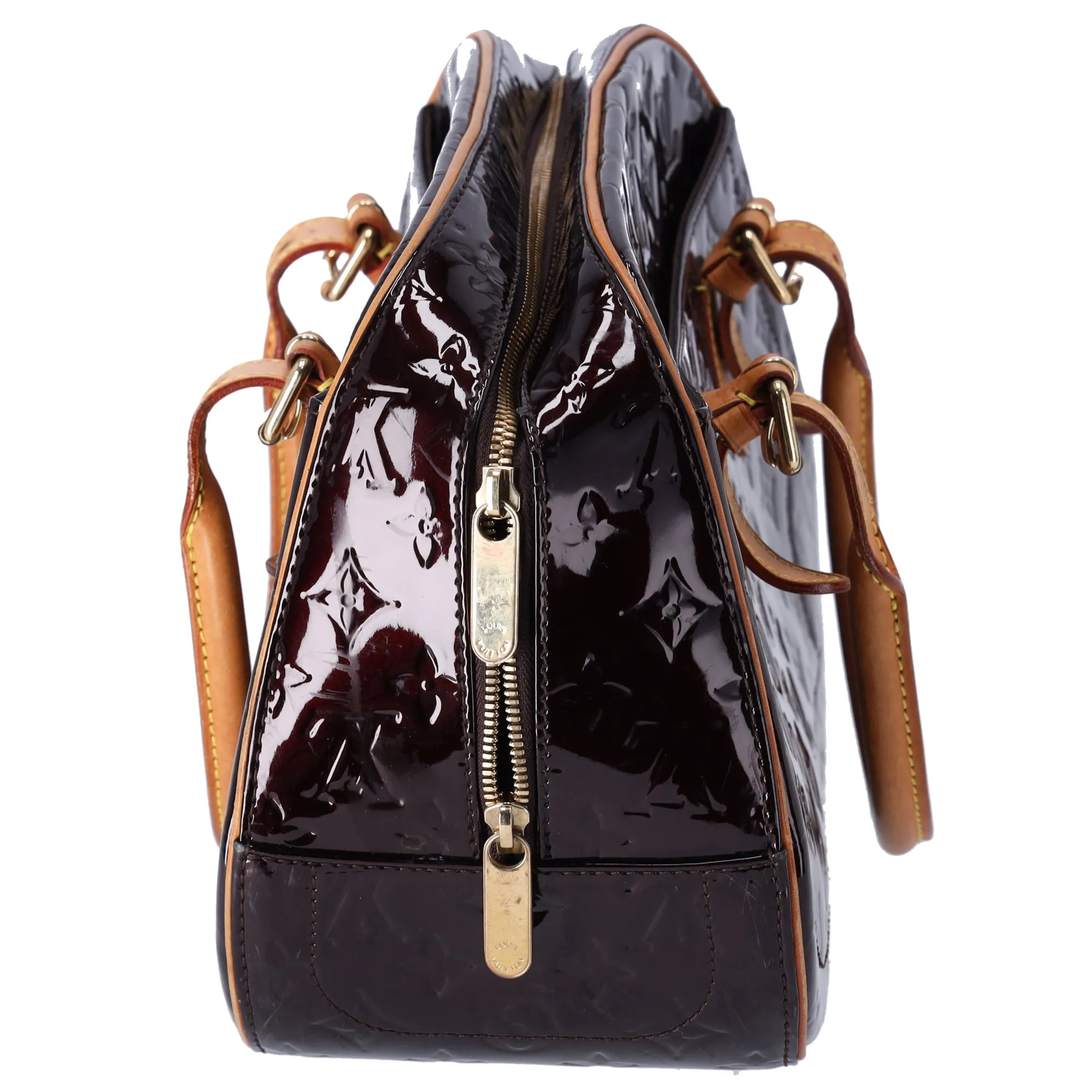 Louis Vuitton Summit Drive Monogram Vernis Handbag M93516 Amarante sold by Gaby's Bags product image thumbnail 2