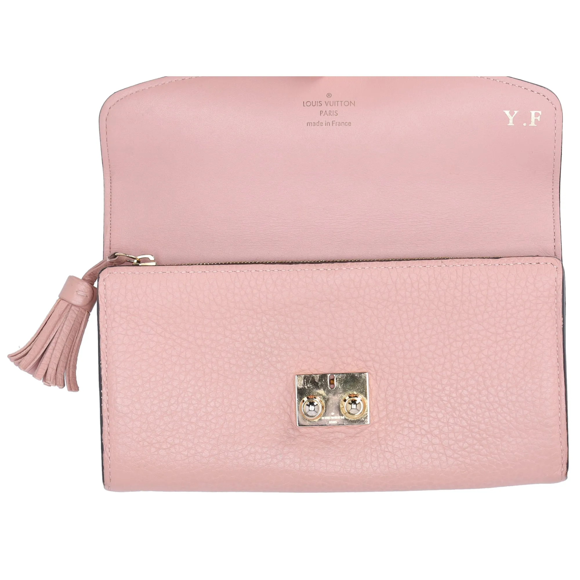 Louis Vuitton Croisette Damier Ebene Long Wallet N60215 Magnolia Pink sold by Gaby's Bags product image thumbnail 5