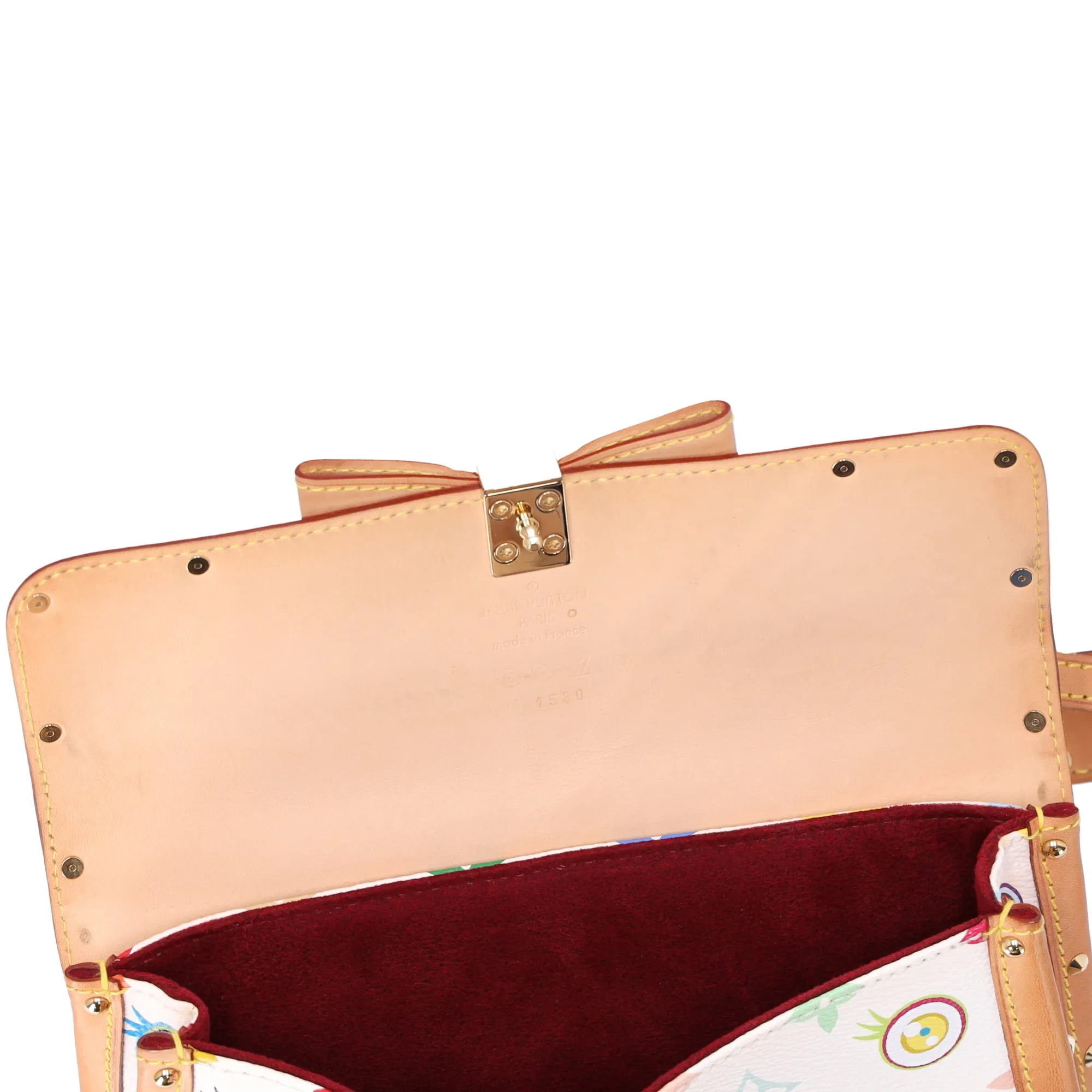 Louis Vuitton x Murakami Eye Miss You Pochette White Monogram Multicolore sold by Gaby's Bags product image thumbnail 5