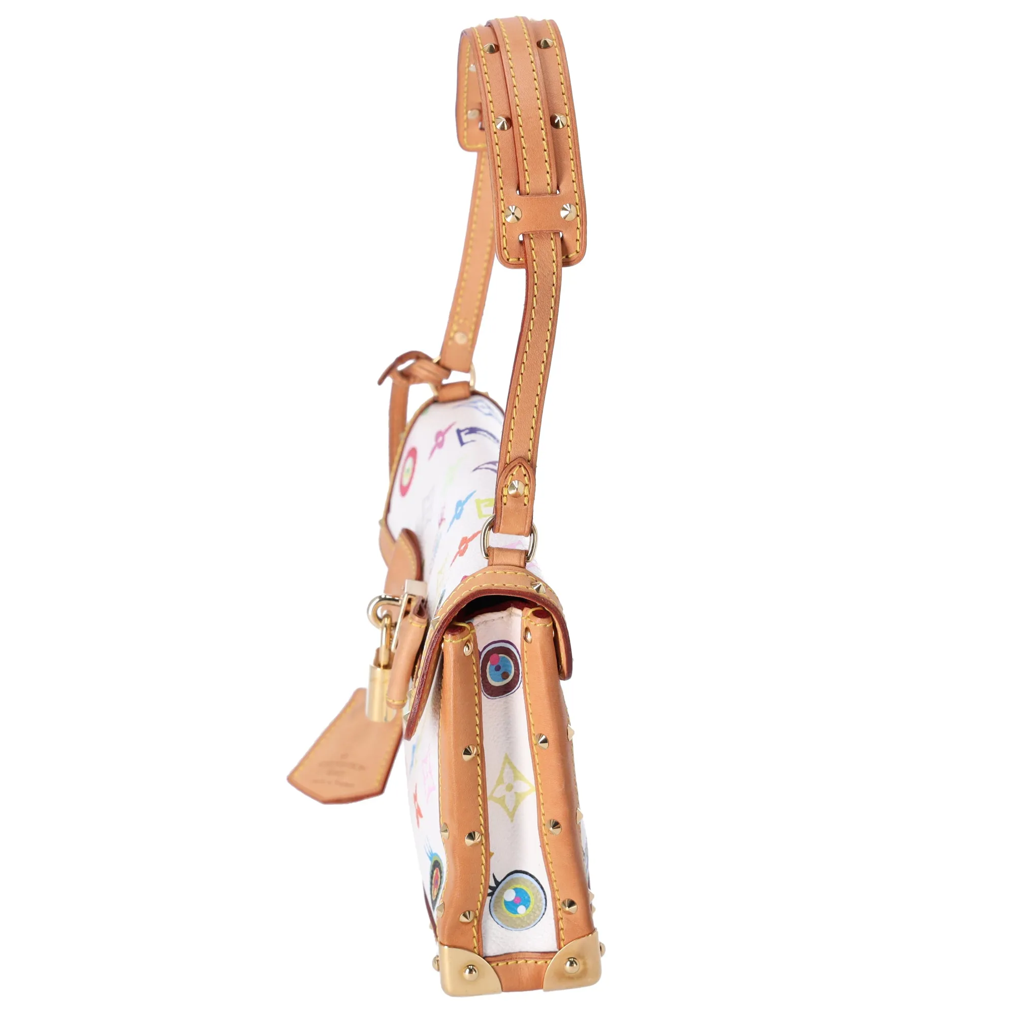 Louis Vuitton x Murakami Eye Miss You Pochette White Monogram Multicolore sold by Gaby's Bags product image thumbnail 2