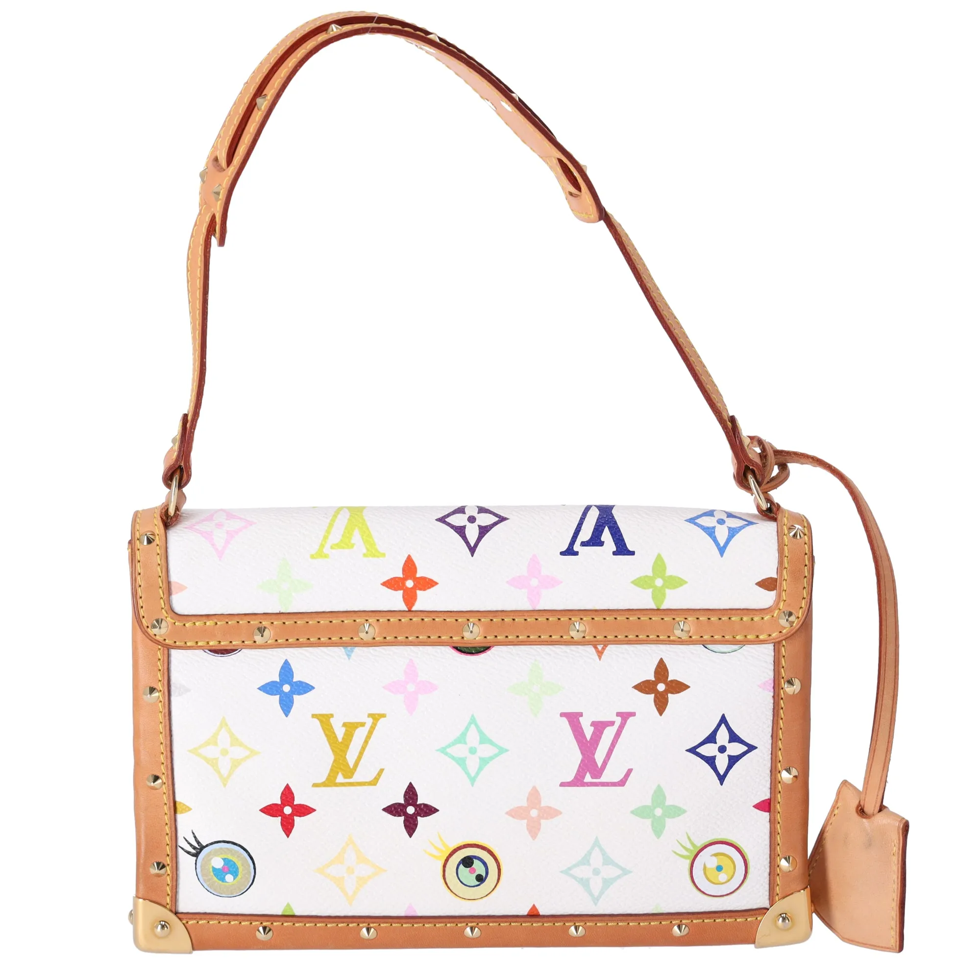 Louis Vuitton x Murakami Eye Miss You Pochette White Monogram Multicolore sold by Gaby's Bags product image thumbnail 3