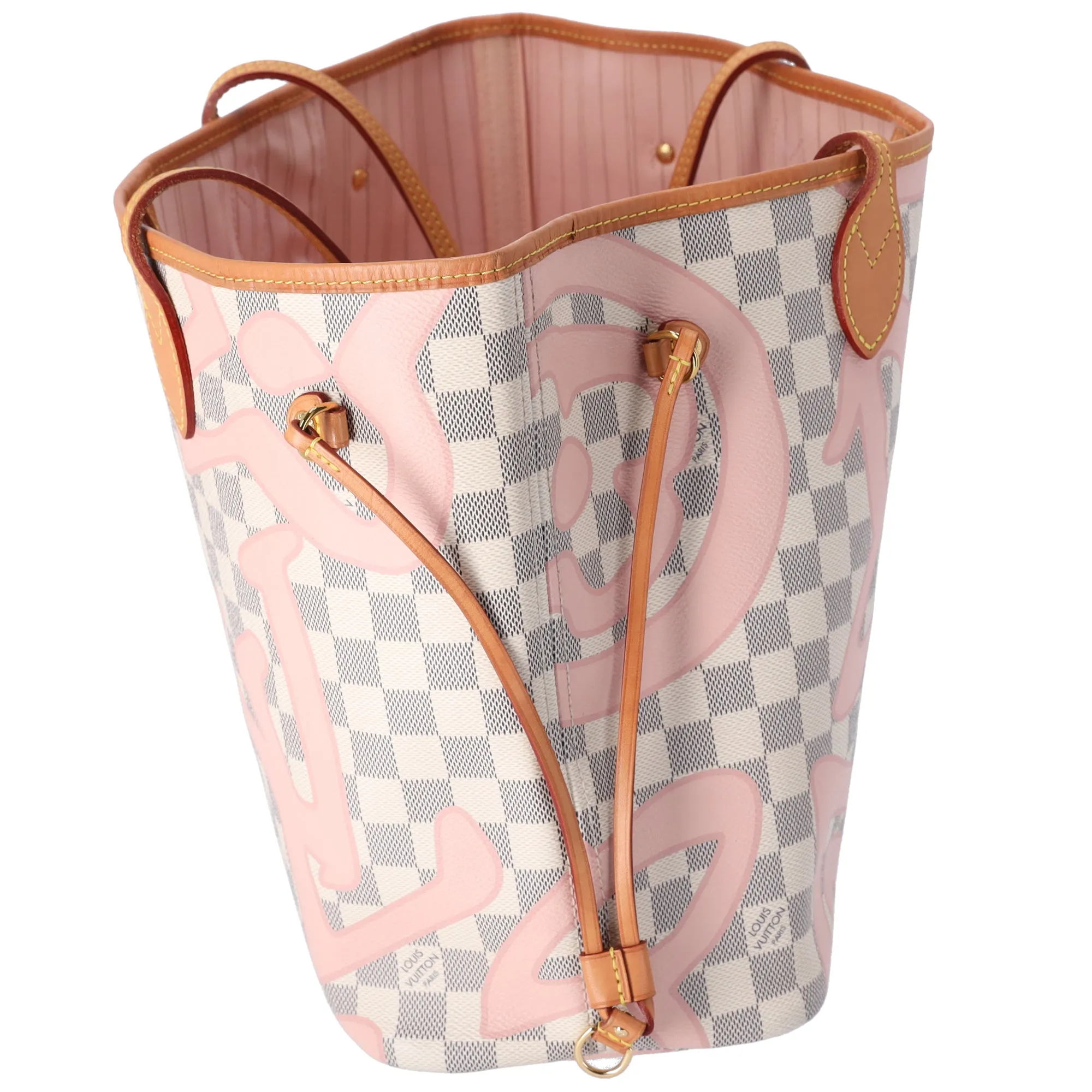 Louis Vuitton Neverfull MM Tote Limited Edition Damier Azur Tahitienne sold by Gaby's Bags product image thumbnail 3