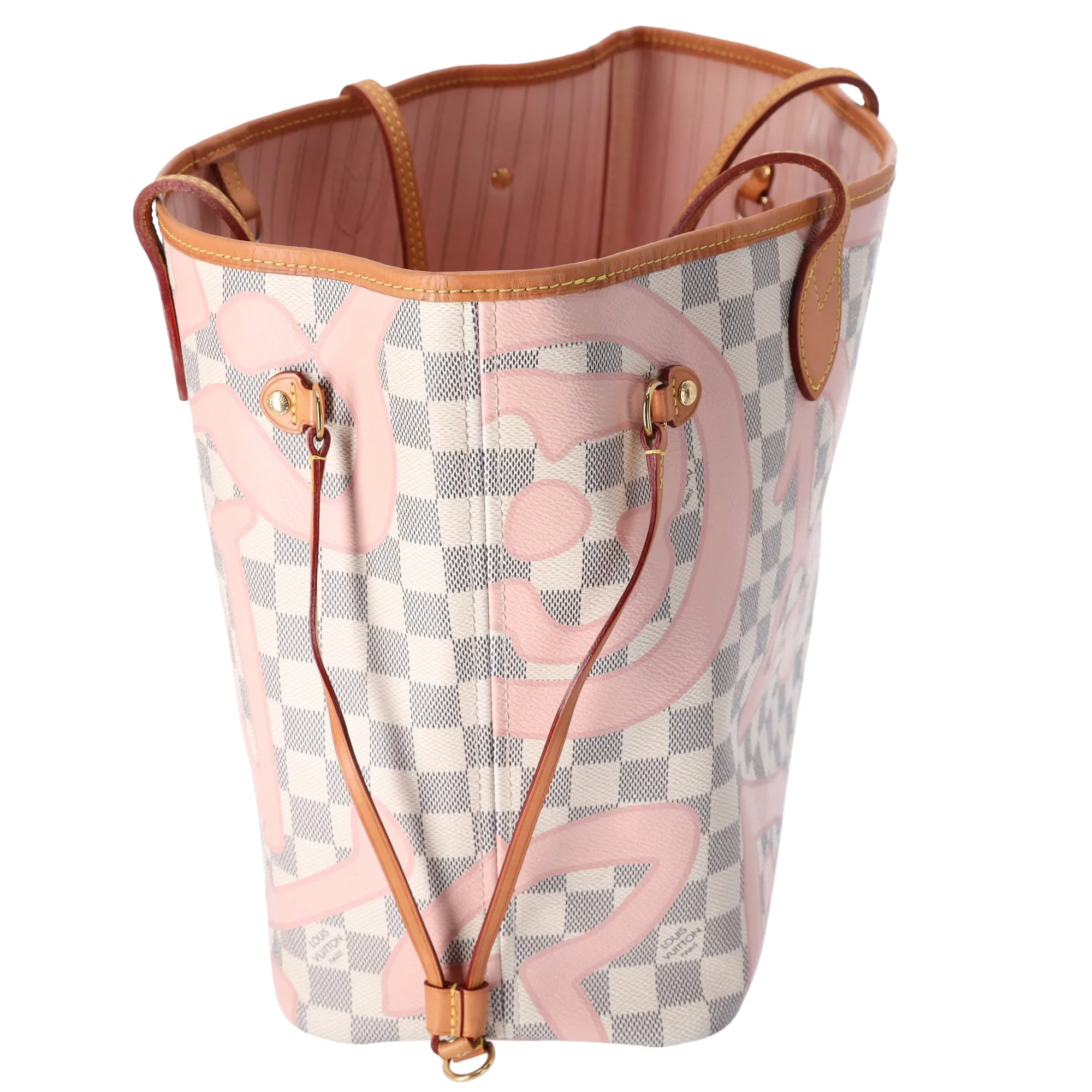 Louis Vuitton Neverfull MM Tote Limited Edition Damier Azur Tahitienne sold by Gaby's Bags product image thumbnail 4