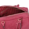 Louis Vuitton Speedy Bandouliere 25 Monogram Empreinte Handbag Rose Bruyere sold by Gaby's Bags