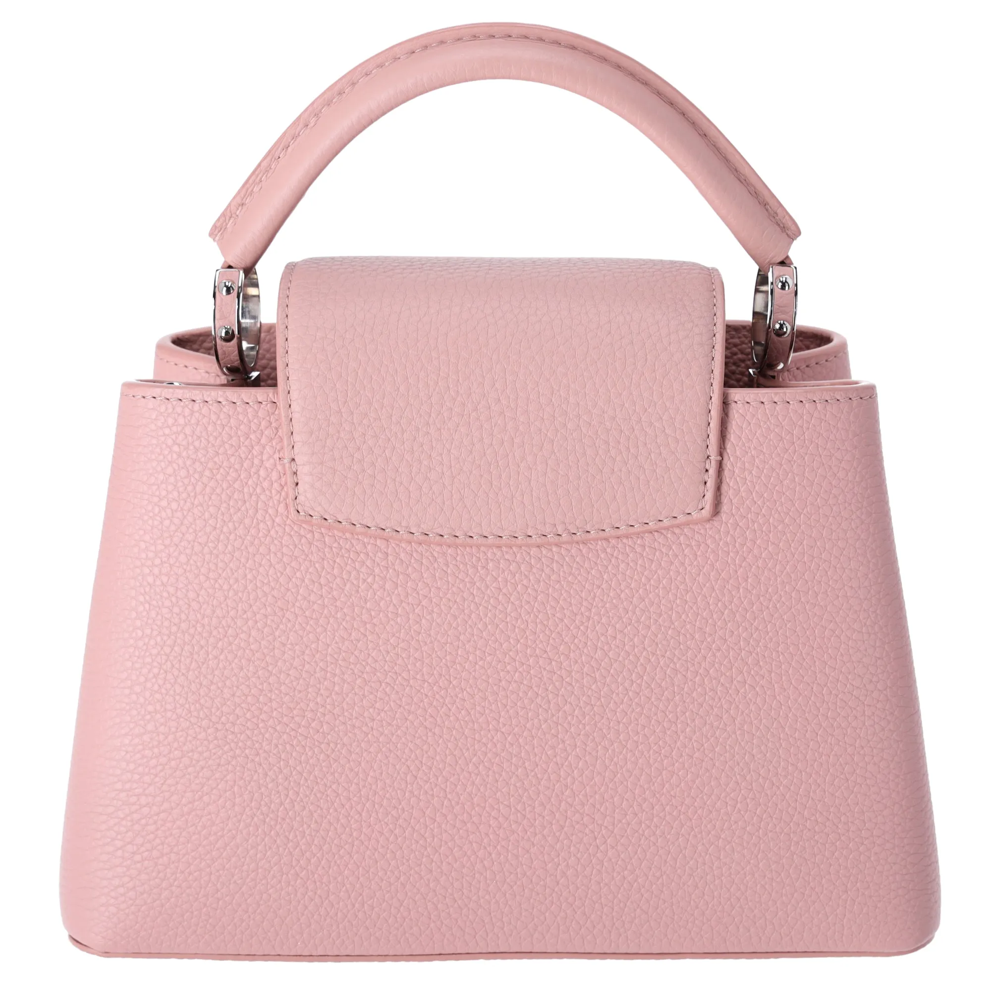 Louis Vuitton Capucines BB Handbag Magnolia Pink Mechanical 3D Flowers sold by Gaby's Bags product image thumbnail 3