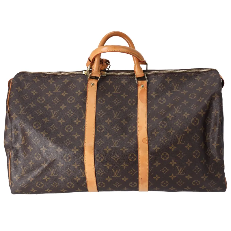 Louis Vuitton Keepall 50 Monogram Boston Bag M41426 Canvas sold by Gaby's Bags