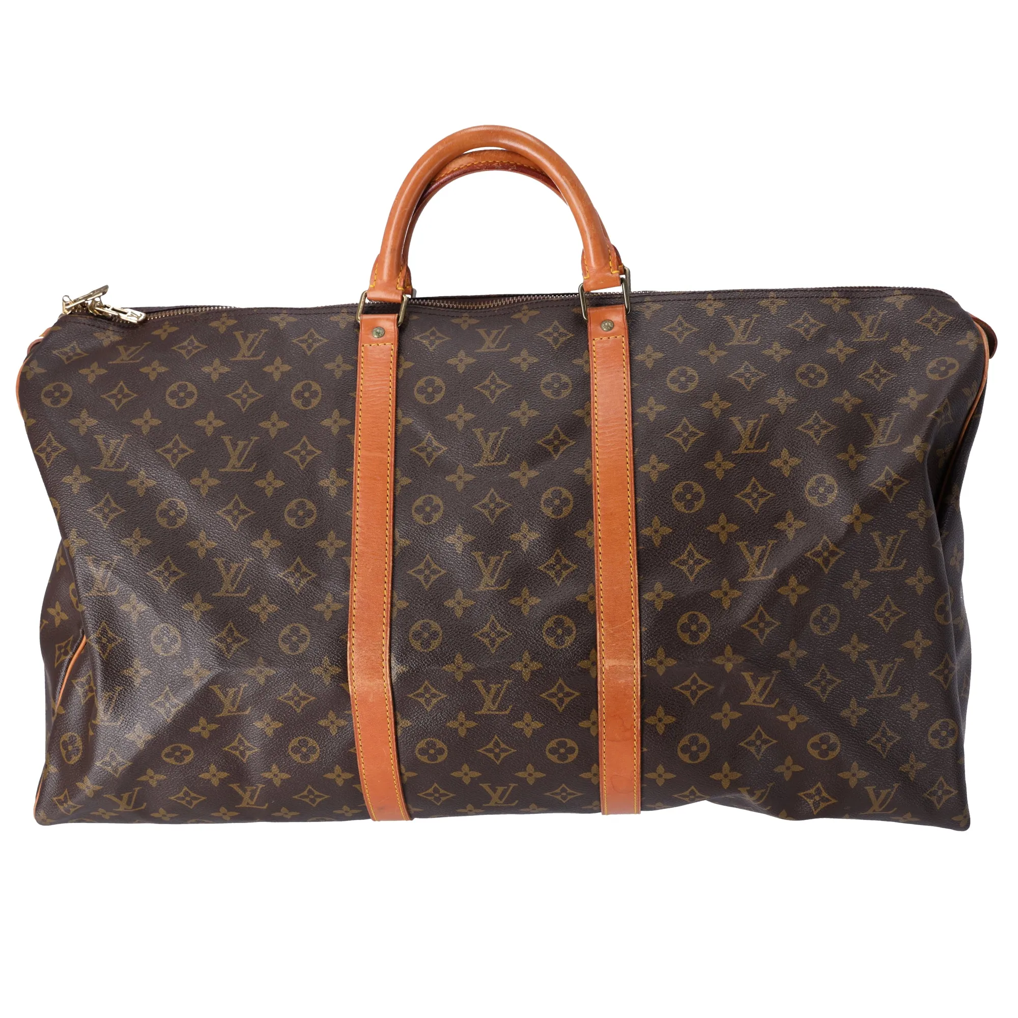 Louis Vuitton Keepall 60 Monogram Boston Bag M41422 Canvas sold by Gaby's Bags