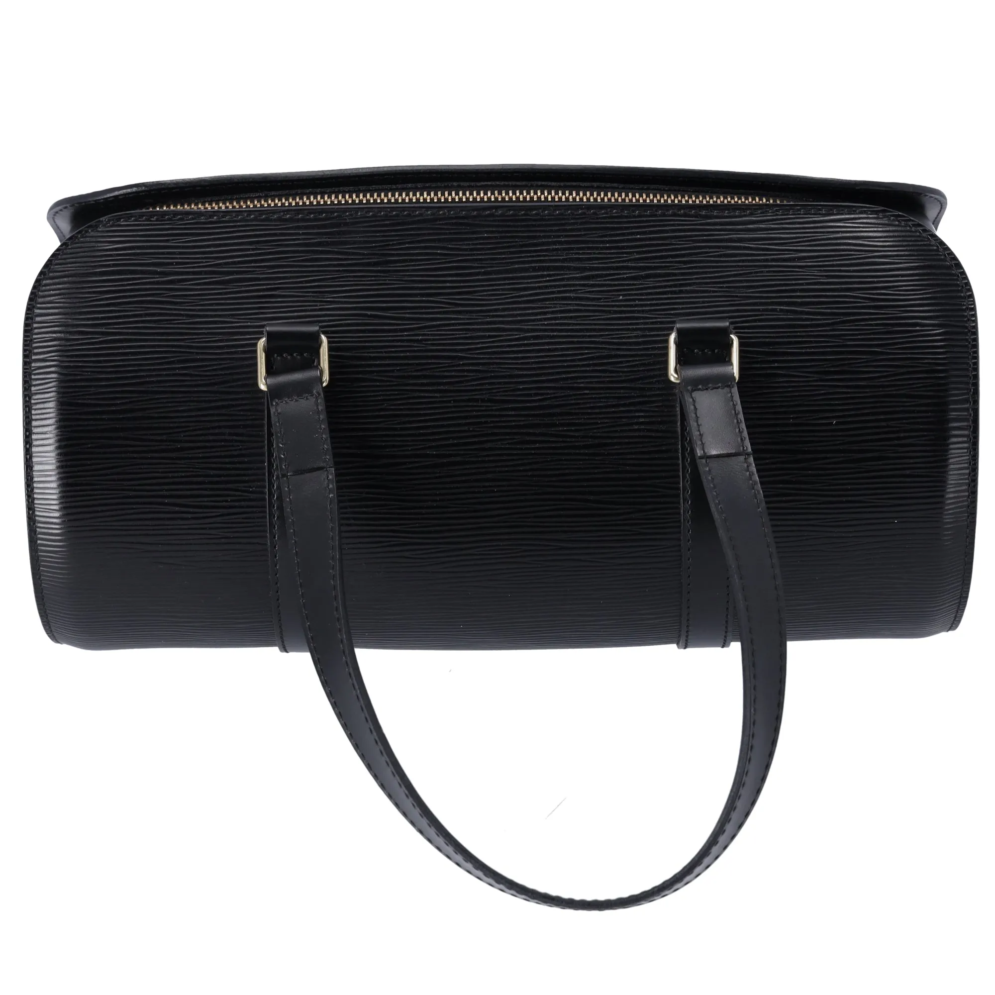 Louis Vuitton Soufflot Epi Handbag M52222 Black Leather sold by Gaby's Bags product image thumbnail 3