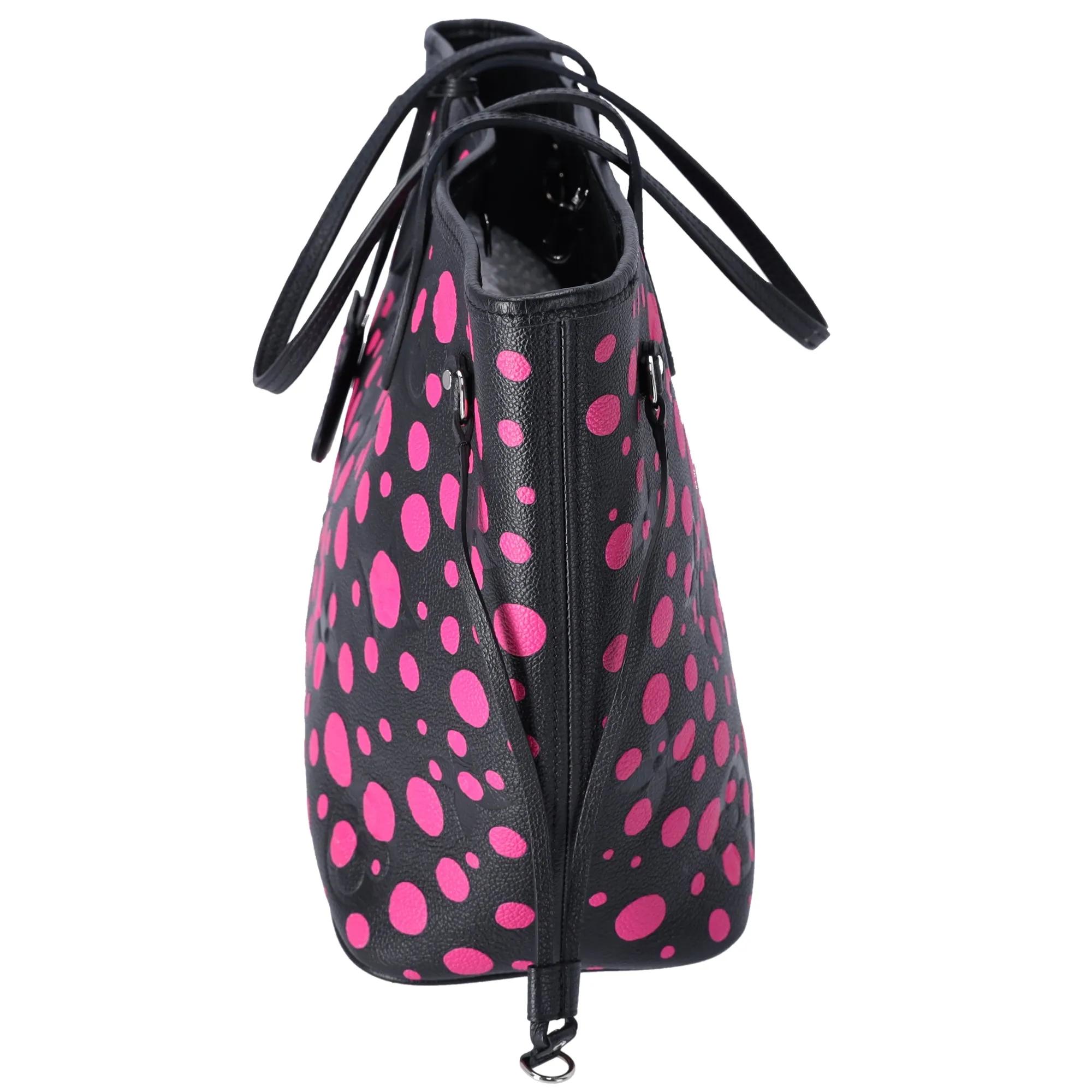 Louis Vuitton x Yayoi Kusama Infinity Dots Neverfull MM Black Empreinte Pink sold by Gaby's Bags product image thumbnail 2