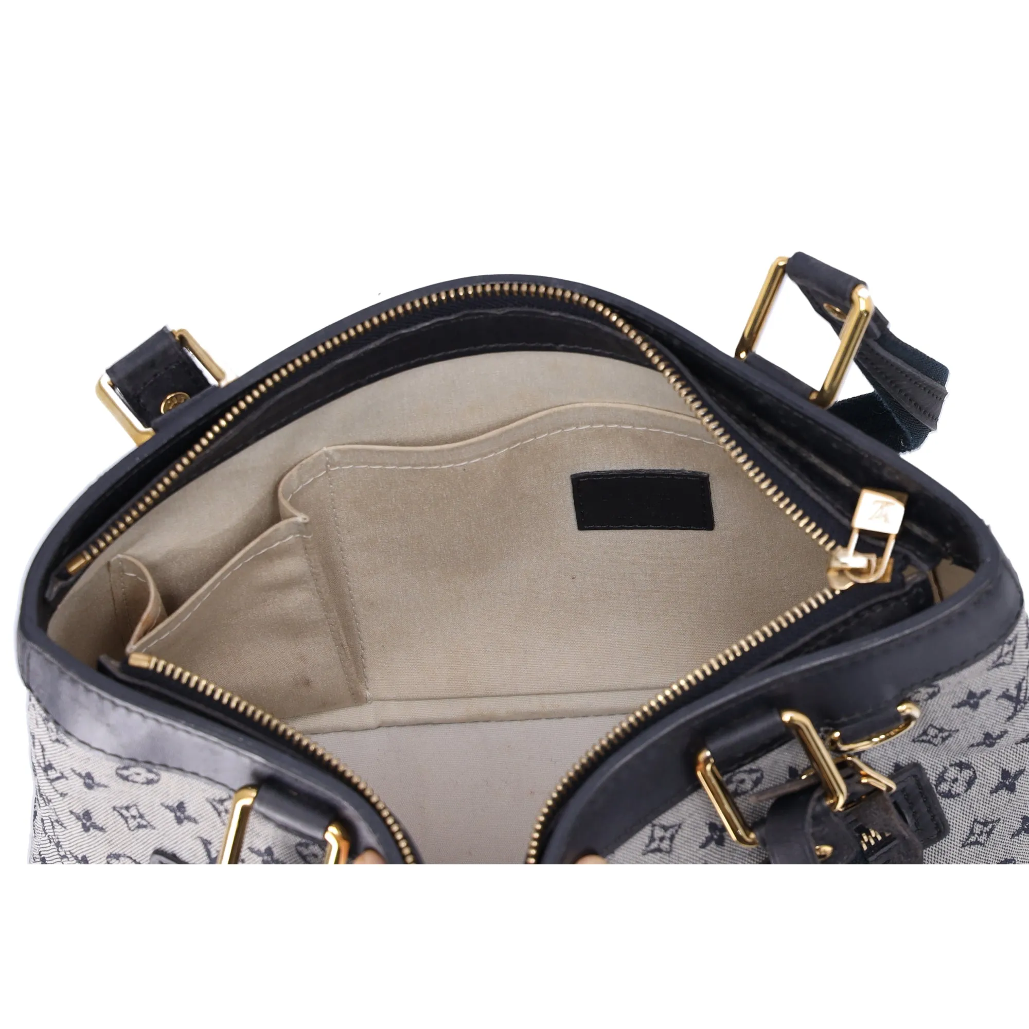Louis Vuitton Lucille PM Tote Monogram Mini Lin M92676 Blue sold by Gaby's Bags product image thumbnail 4