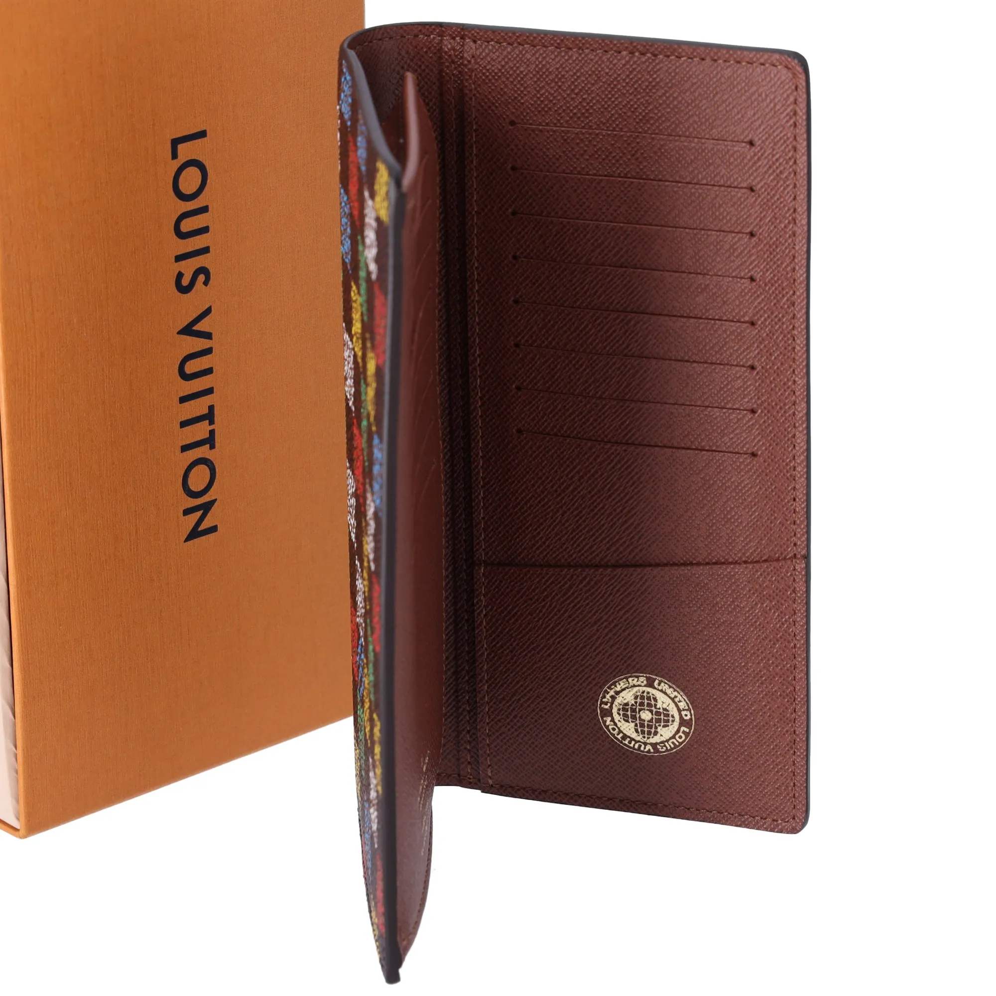 Louis Vuitton Brazza Damier Heritage Long Wallet N00141 Multi Color sold by Gaby's Bags product image thumbnail 3