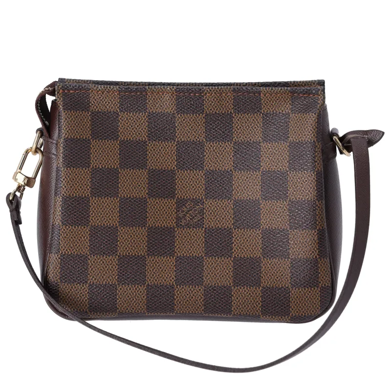 Louis Vuitton Trousse Makeup Pochette Damier Ebene Handbag N51982 sold by Gaby's Bags