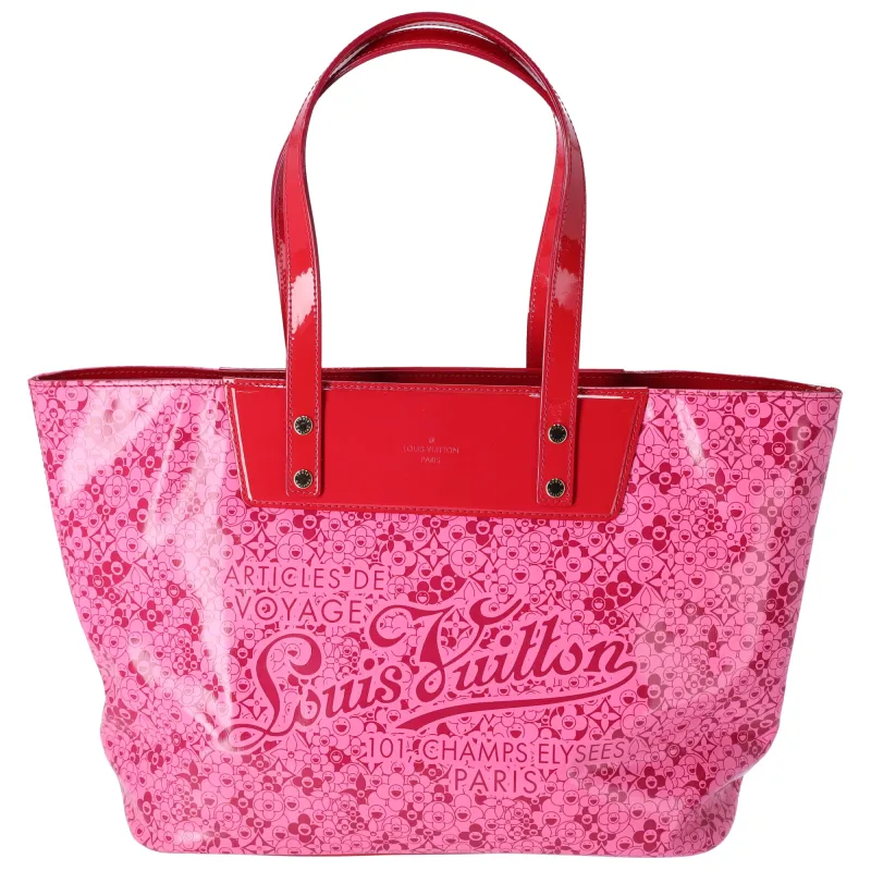 Louis Vuitton Cosmic PM Cosmic Blossom Shoulder Bag M93160 Rose PVC sold by Gaby's Bags