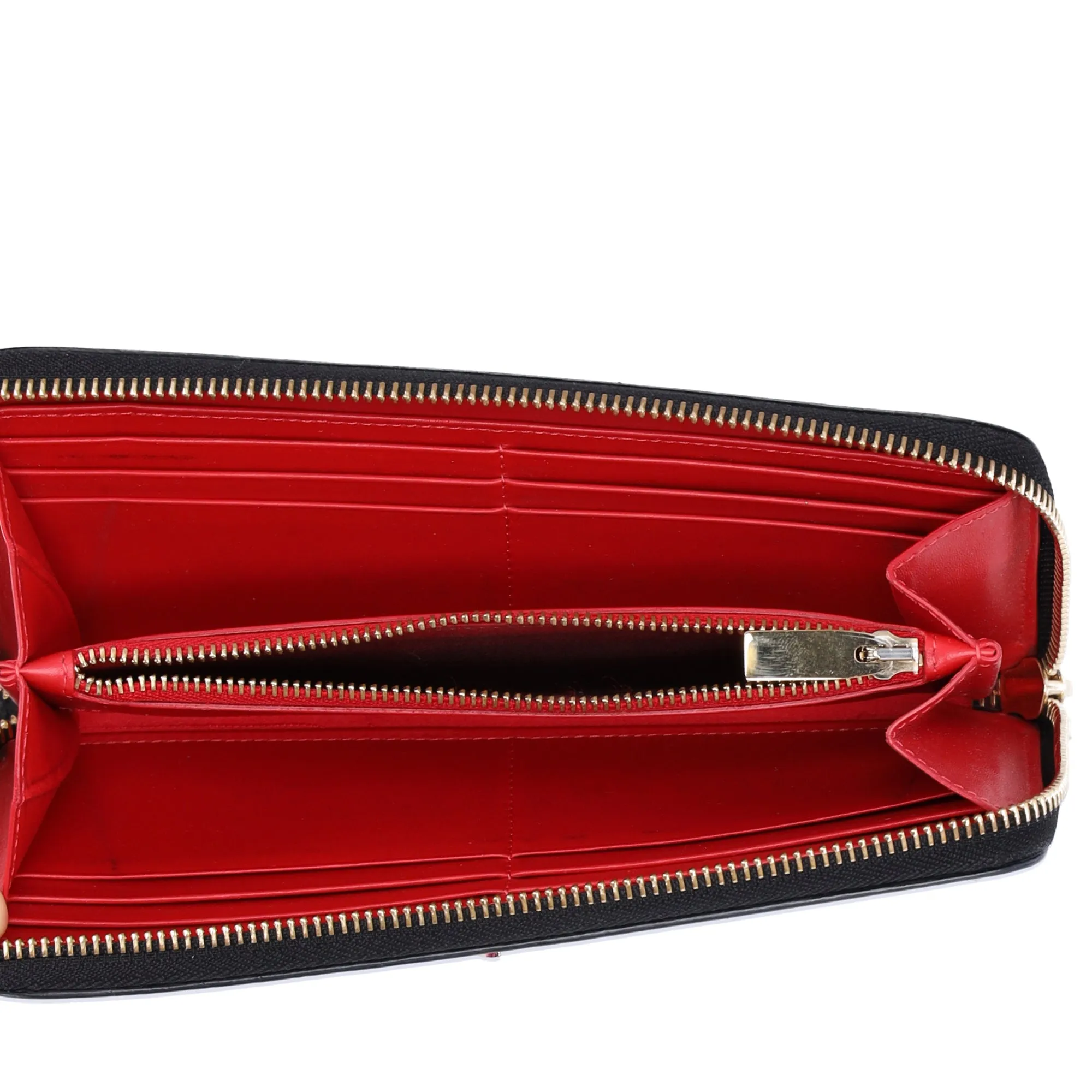 Christian Louboutin Panettone Long Wallet 1185061 Black Leather sold by Gaby's Bags product image thumbnail 4