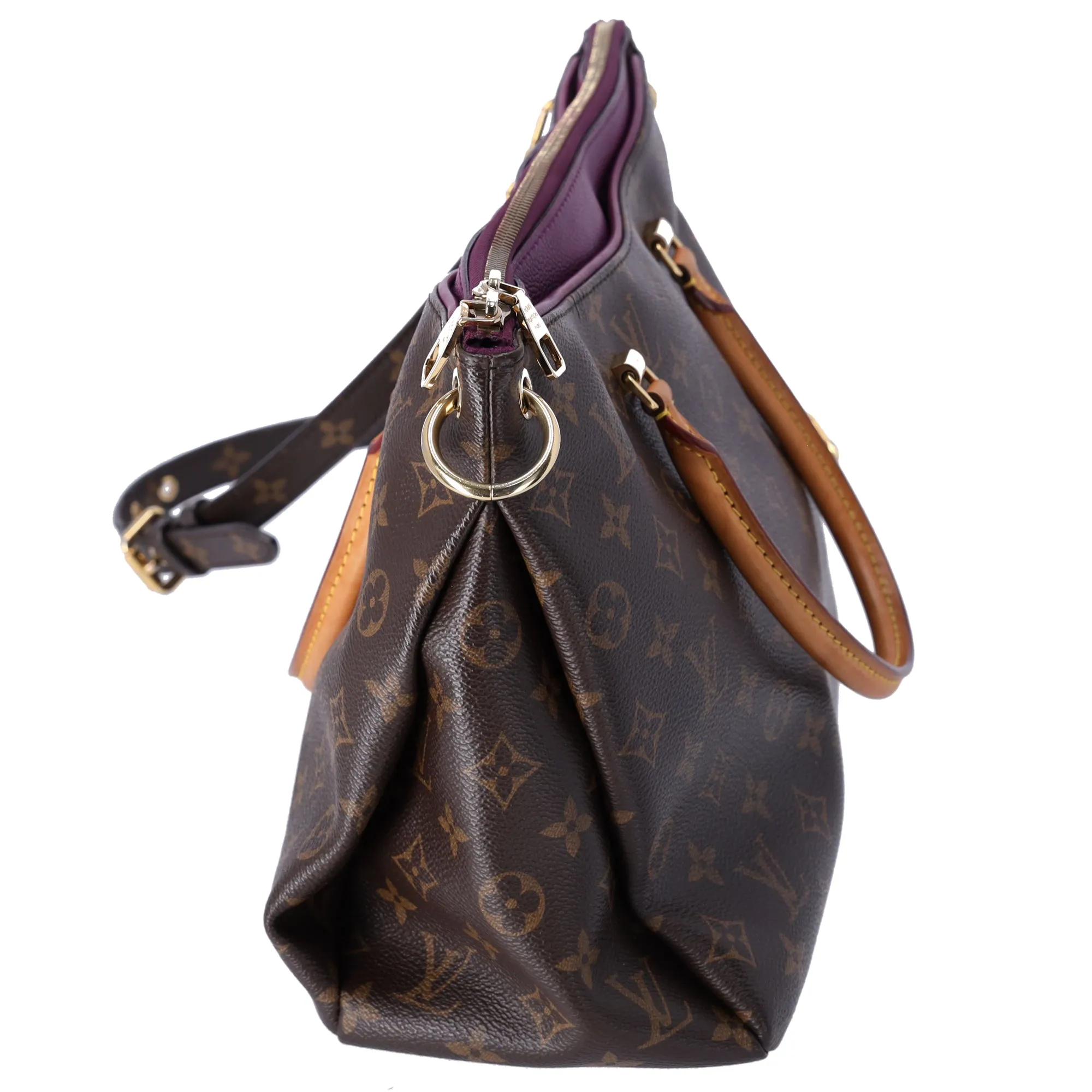 Louis Vuitton Pallas Monogram Handbag M40906 Aurore Monogram Canvas sold by Gaby's Bags product image thumbnail 3