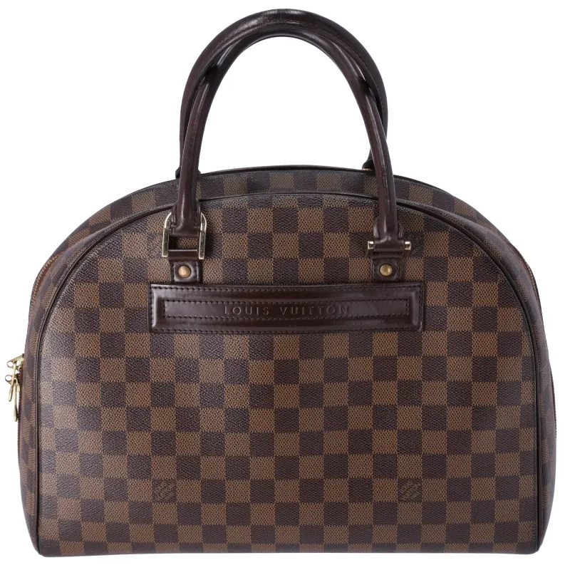 Louis Vuitton Nolita Handbag N41455 Ebene Damier Canvas sold by Gaby's Bags