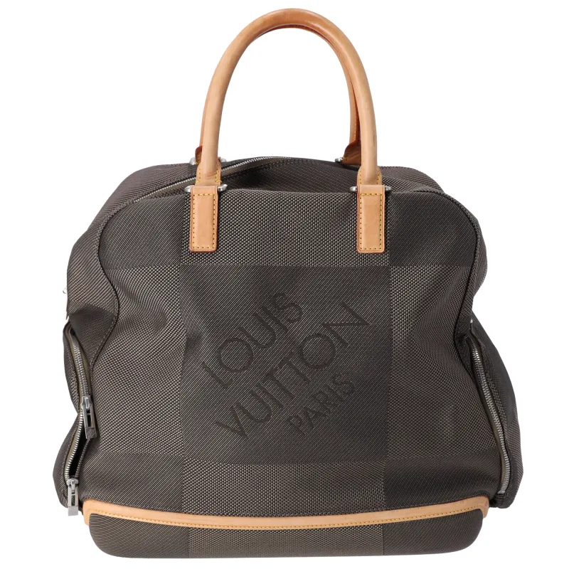 Louis Vuitton Aventurier Polaire Bag Terre Damier Geant Canvas sold by Gaby's Bags