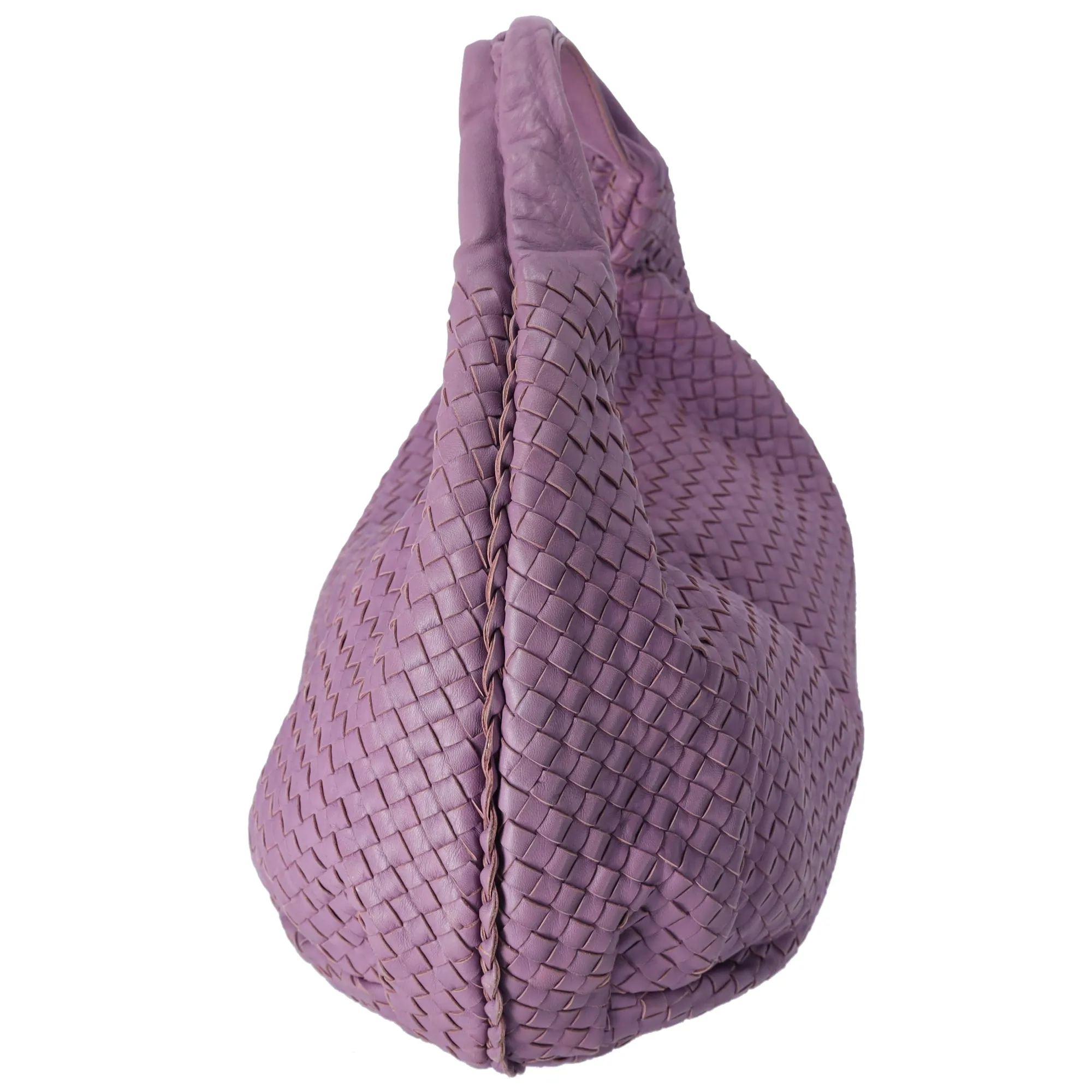 BOTTEGA VENETA Intrecciato Large Hobo Shoulder Bag Purple Leather sold by Gaby's Bags product image thumbnail 2