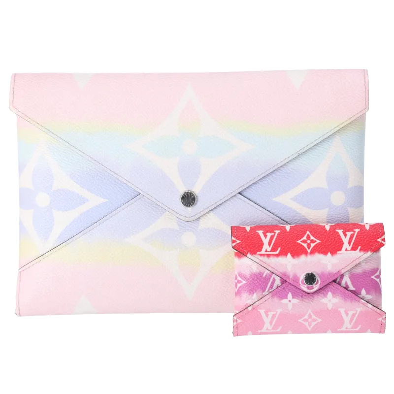 Louis Vuitton Large Kirigami Pochette By the Pool Monogram Escale Pastel sold by Gaby's Bags