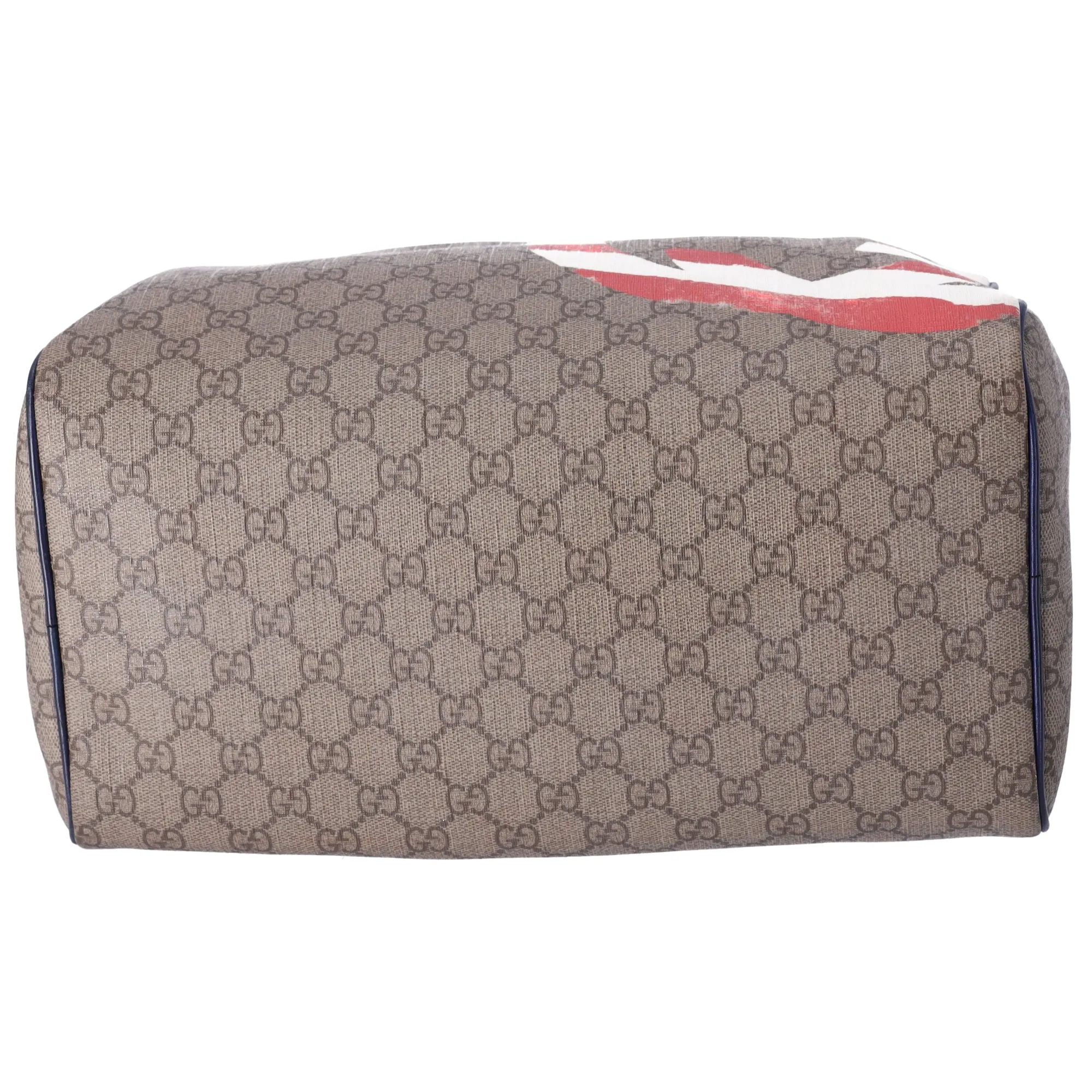 GUCCI GG Handbag 195451 Beige Navy Multi PVC Leather US Flag sold by Gaby's Bags product image thumbnail 5