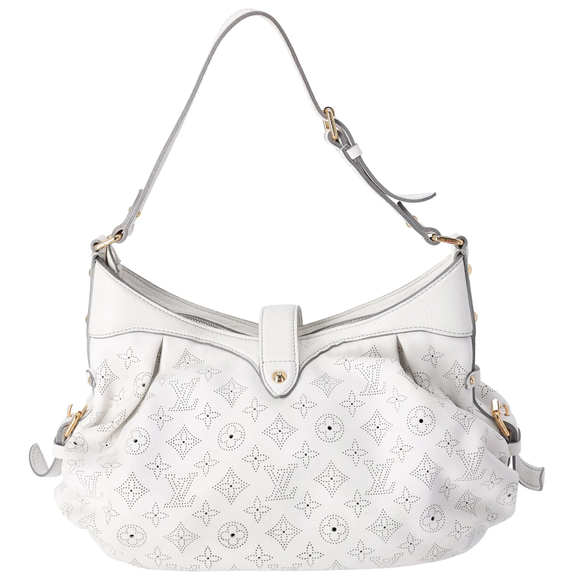 Louis Vuitton XS Monogram Mahina Shoulder Bag M95661 Blanc White Leather sold by Gaby's Bags product image thumbnail 3
