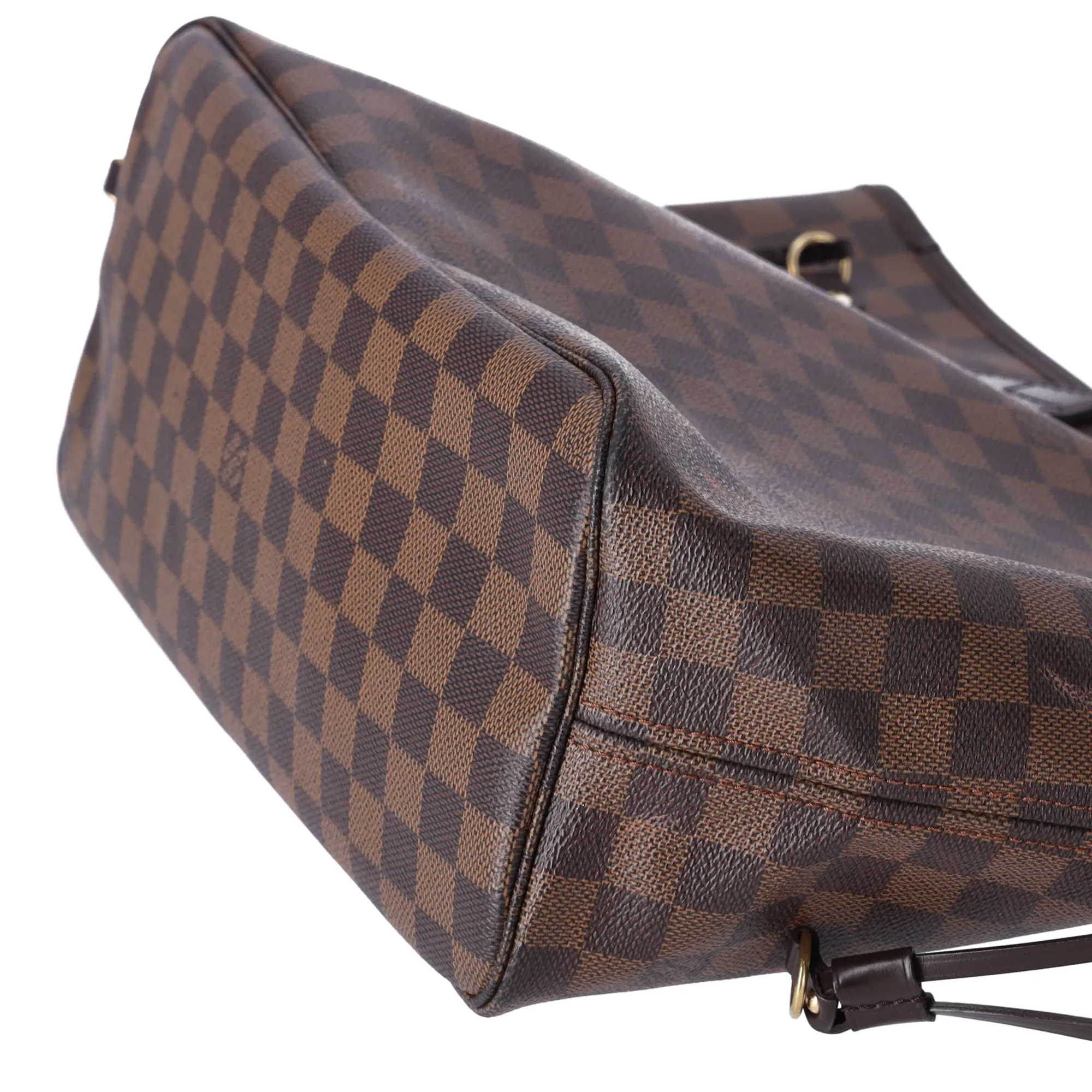 Louis Vuitton Neverfull MM Tote Bag N51105 Ebene Damier Canvas sold by Gaby's Bags product image thumbnail 4