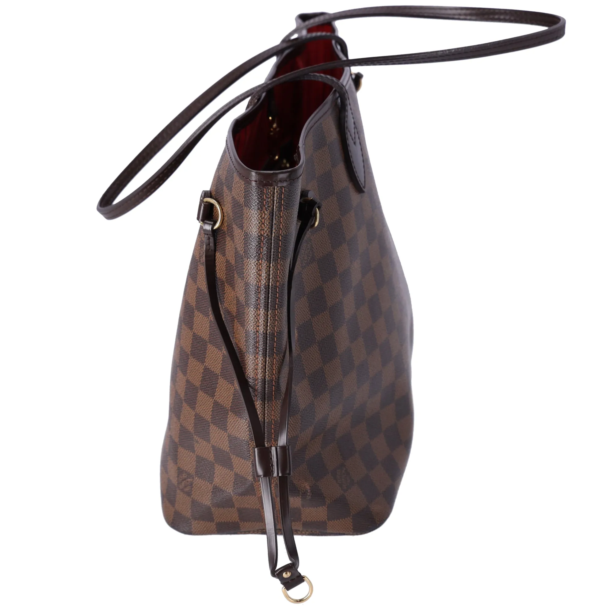Louis Vuitton Neverfull MM Tote Bag N51105 Ebene Damier Canvas sold by Gaby's Bags product image thumbnail 2