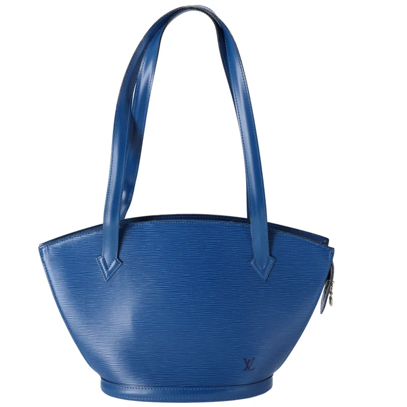 Louis Vuitton Saint Jacques Long Shoulder Bag M52335 Toledo Blue Epi Leather sold by Gaby's Bags
