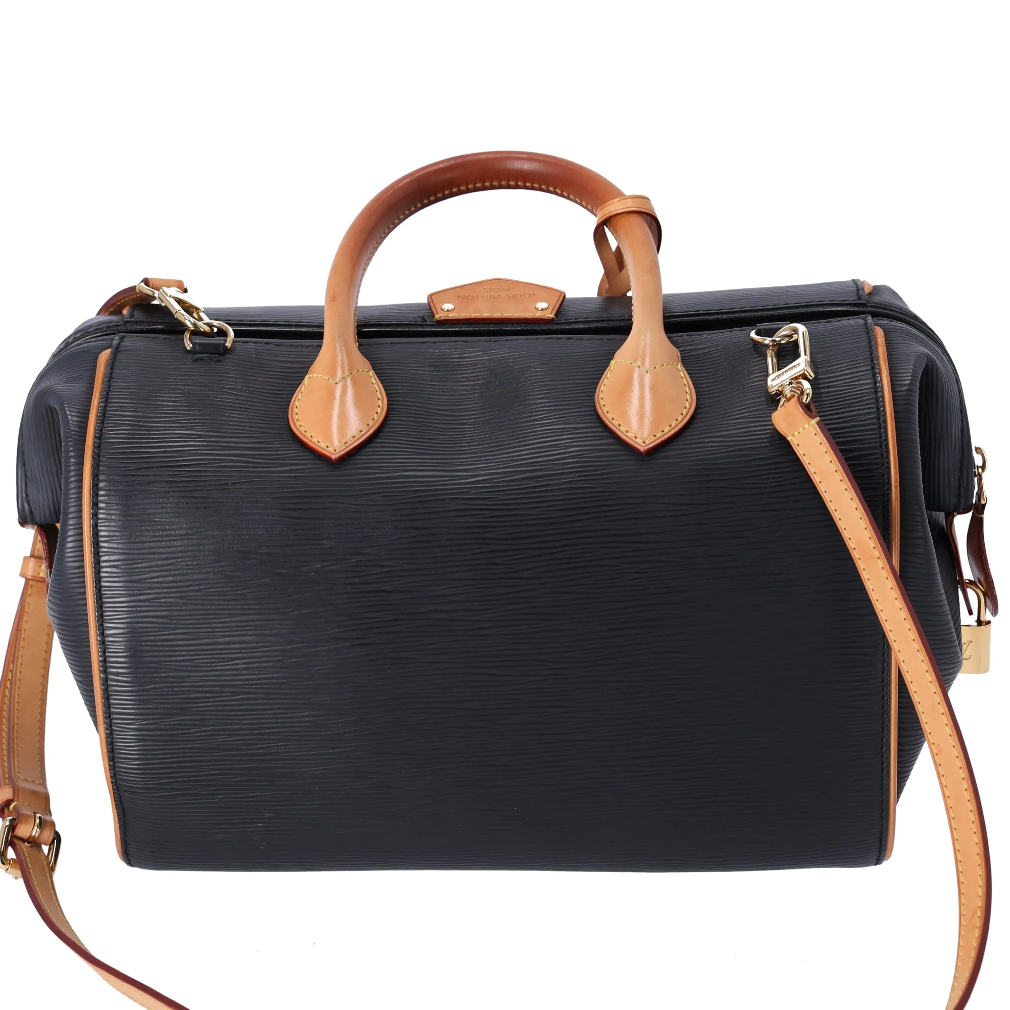 Louis Vuitton Doc PM Epi Handbag M93245 Noir Epi Leather sold by Gaby's Bags product image thumbnail 3