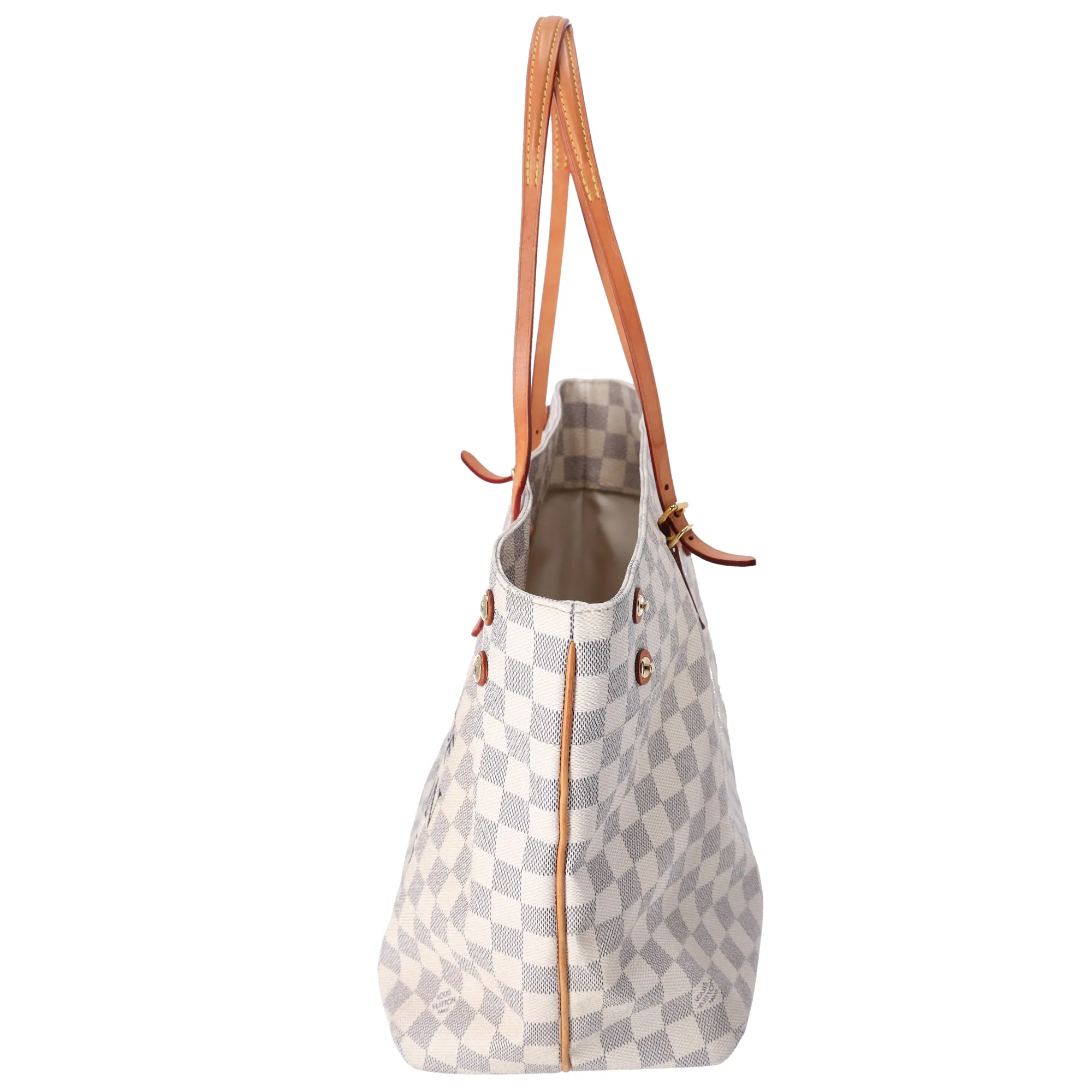 Louis Vuitton Cabas MM Tote Bag N41375 Damier Azur sold by Gaby's Bags product image thumbnail 2