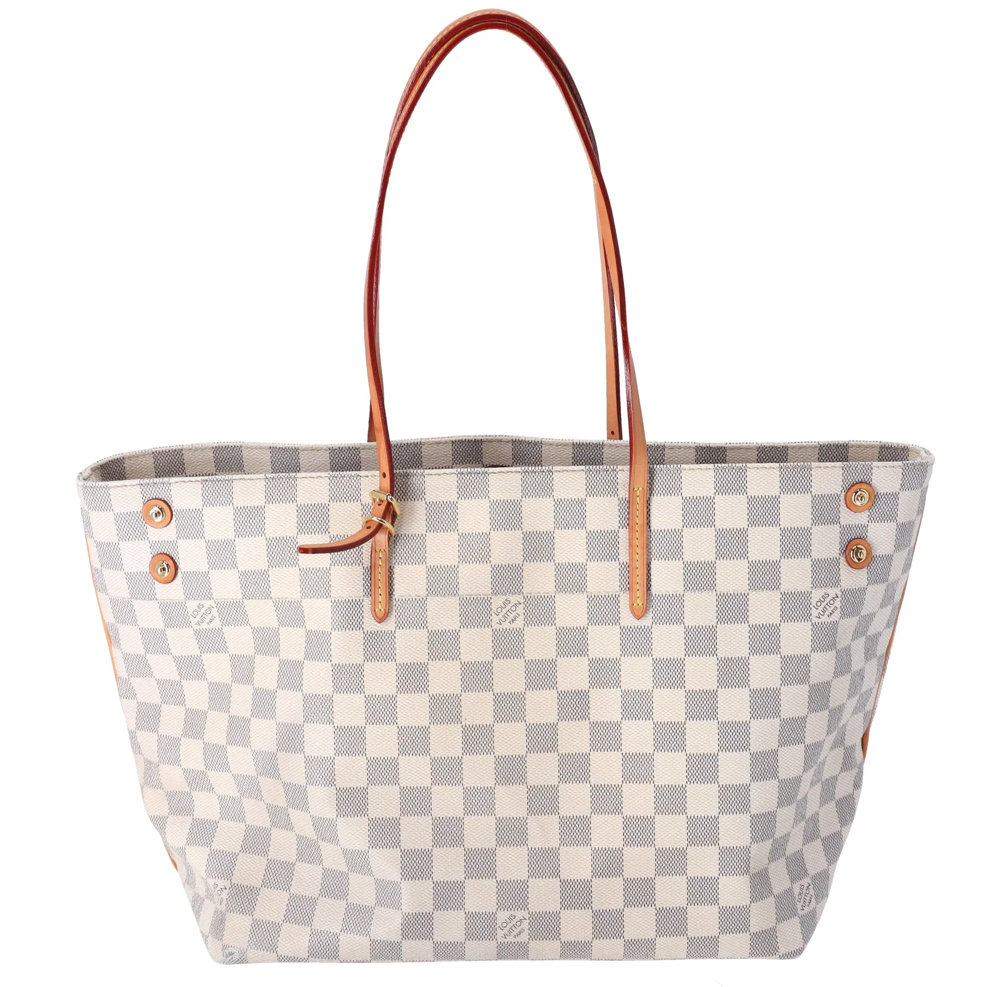Louis Vuitton Cabas MM Tote Bag N41375 Damier Azur sold by Gaby's Bags product image thumbnail 3