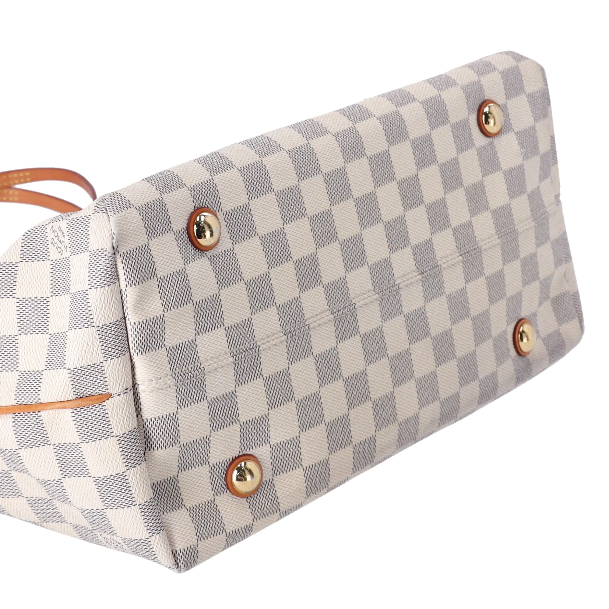 Louis Vuitton Cabas MM Tote Bag N41375 Damier Azur sold by Gaby's Bags product image thumbnail 4