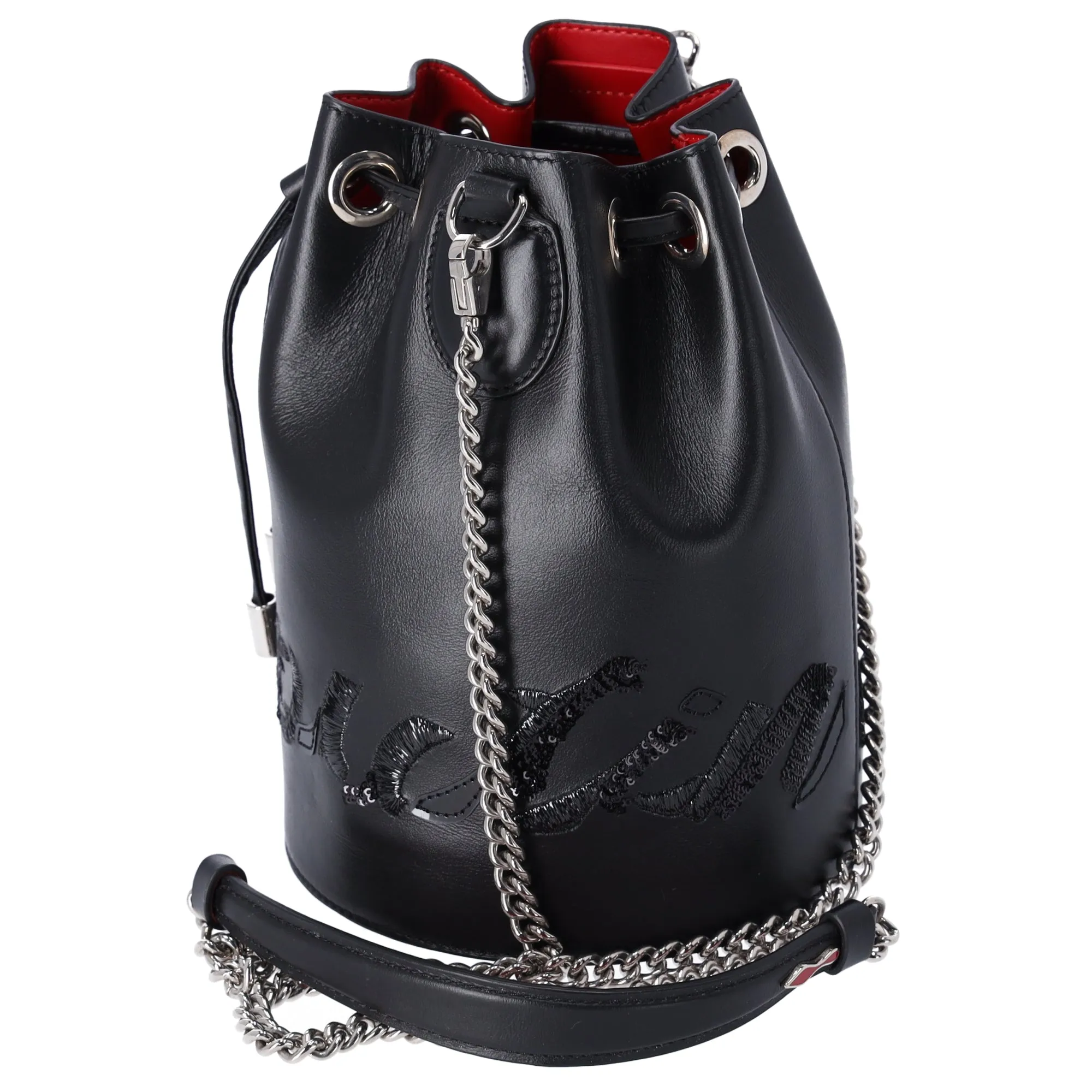 Christian Louboutin Maryjane Shoulder Bag 3195087 Black Leather sold by Gaby's Bags product image thumbnail 2