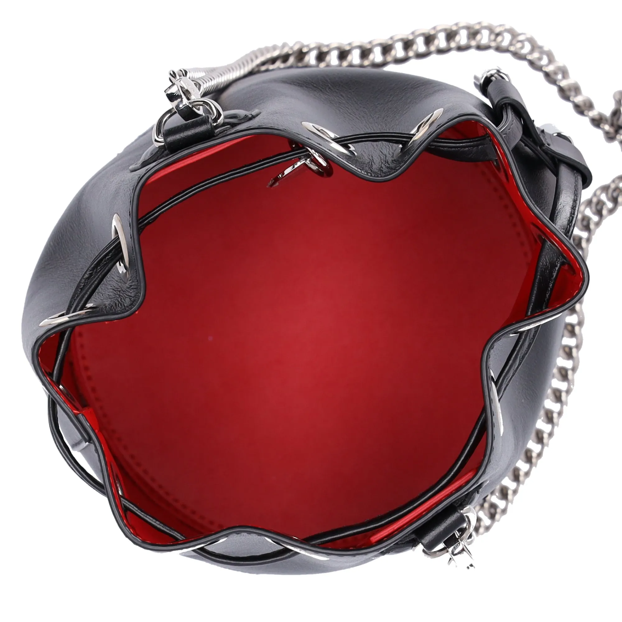 Christian Louboutin Maryjane Shoulder Bag 3195087 Black Leather sold by Gaby's Bags product image thumbnail 4