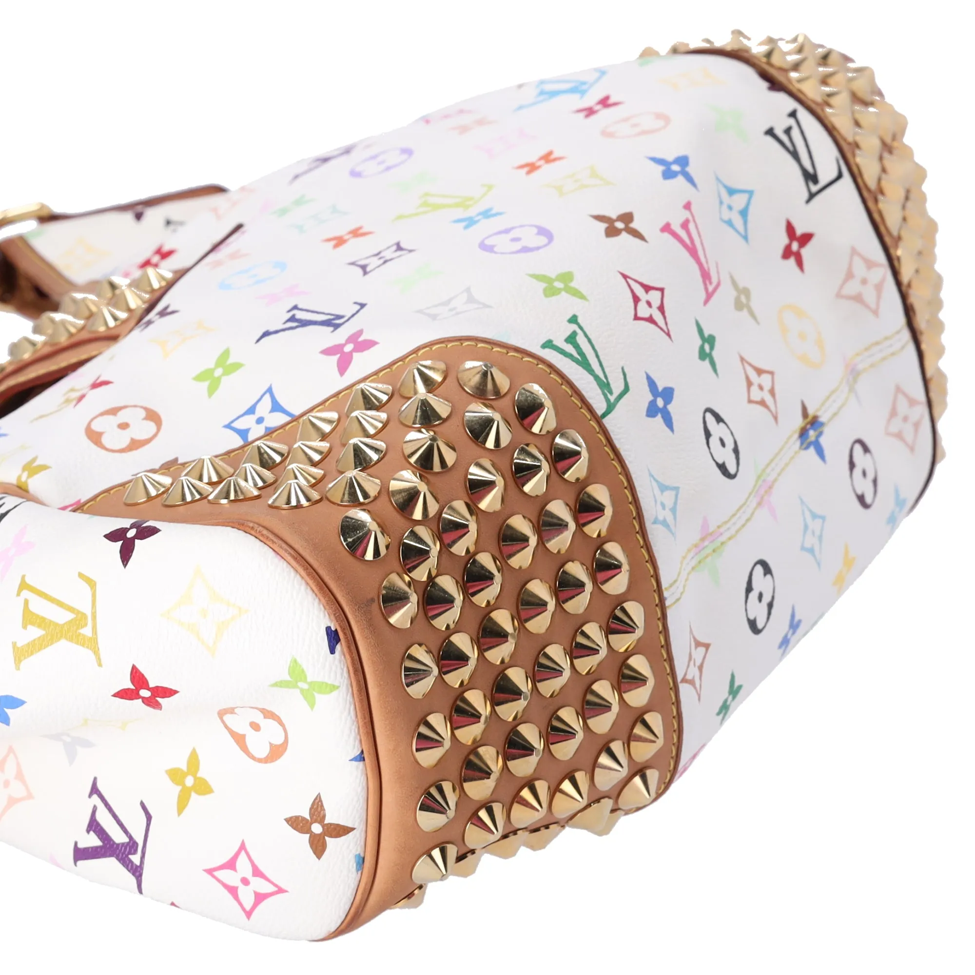 Louis Vuitton x Murakami Chrissie MM Monogram Multicolor Shoulder Bag Studded sold by Gaby's Bags product image thumbnail 4
