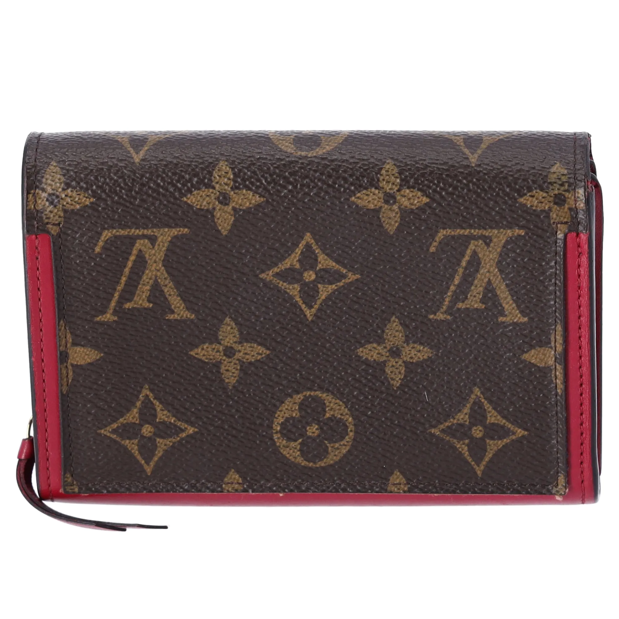Louis Vuitton Flore Compact Monogram Bifold Wallet M64588 Fuchsia Pink sold by Gaby's Bags product image thumbnail 2