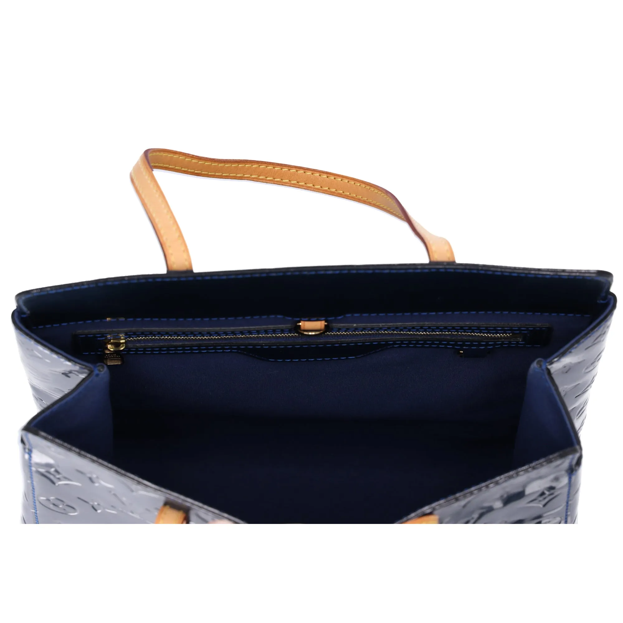 Louis Vuitton Catalina NS Monogram Vernis Tote Bag M90050 Grand Blue sold by Gaby's Bags product image thumbnail 5