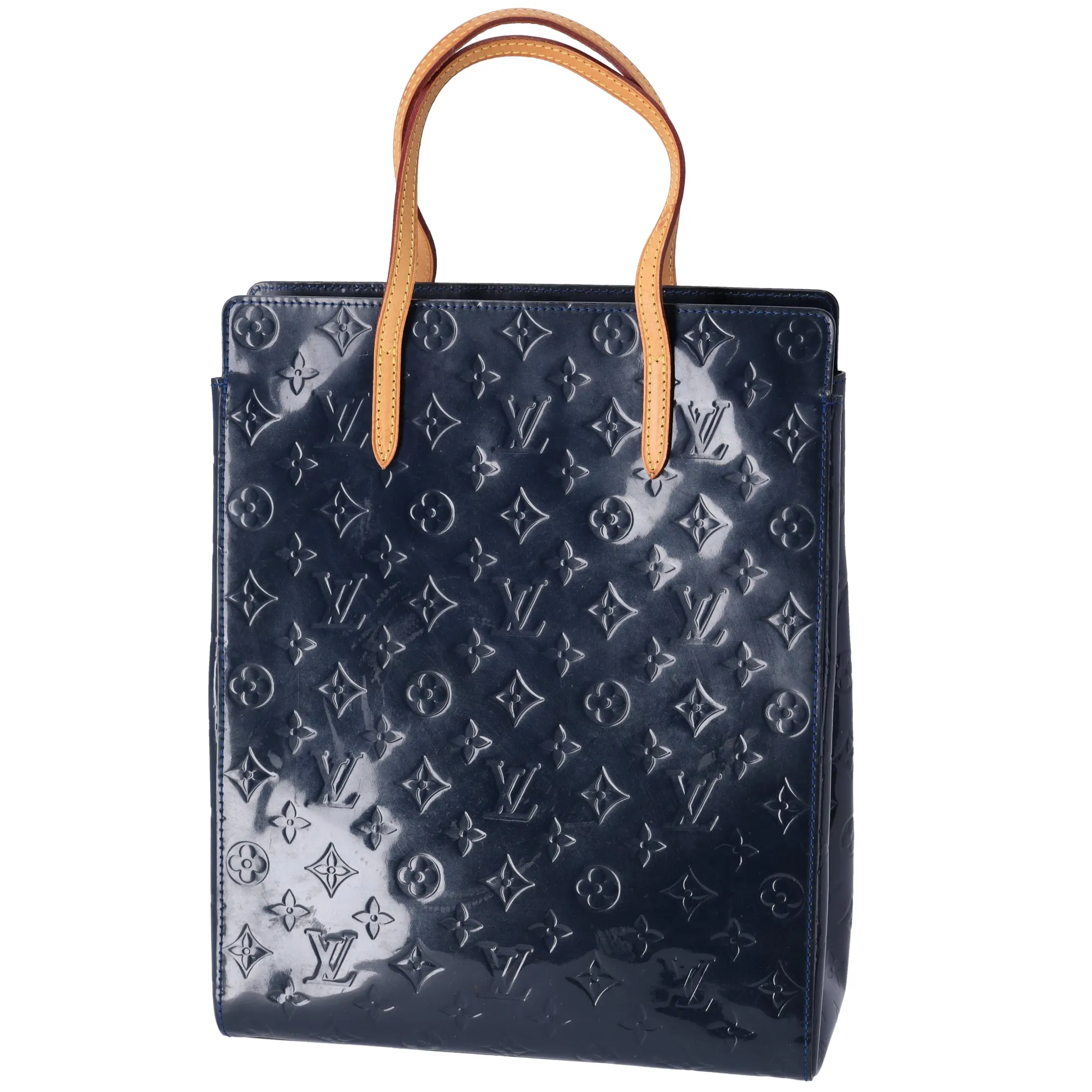 Louis Vuitton Catalina NS Monogram Vernis Tote Bag M90050 Grand Blue sold by Gaby's Bags product image thumbnail 3