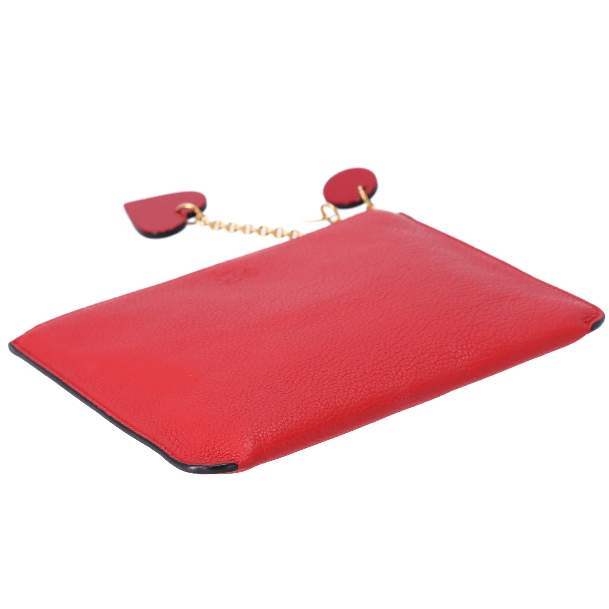 Christian Louboutin Loubicute Pouch with Charms Red Leather sold by Gaby's Bags product image thumbnail 5
